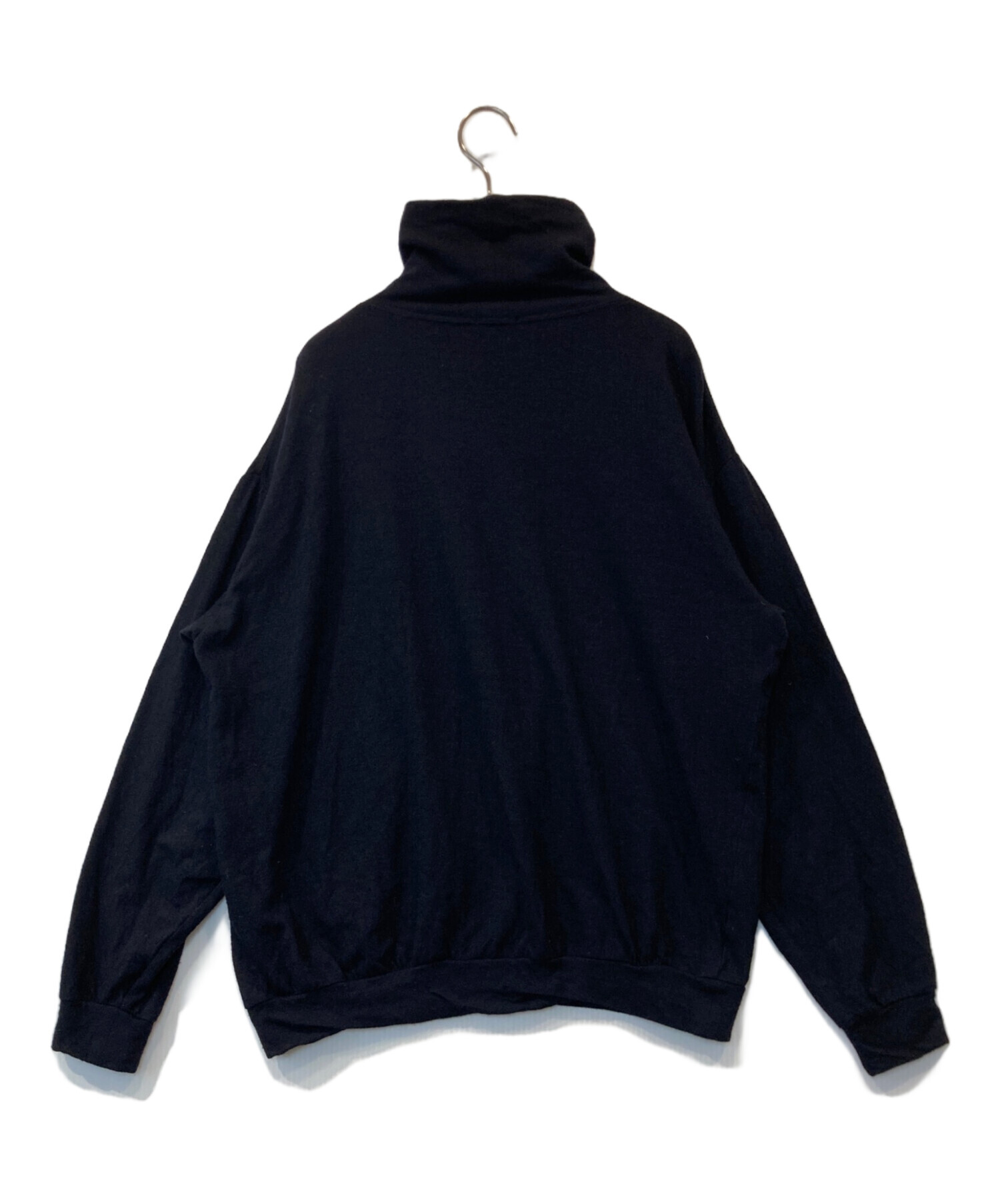 中古・古着通販】COMOLI (コモリ) ウール天竺 長袖タートルネック/Y03