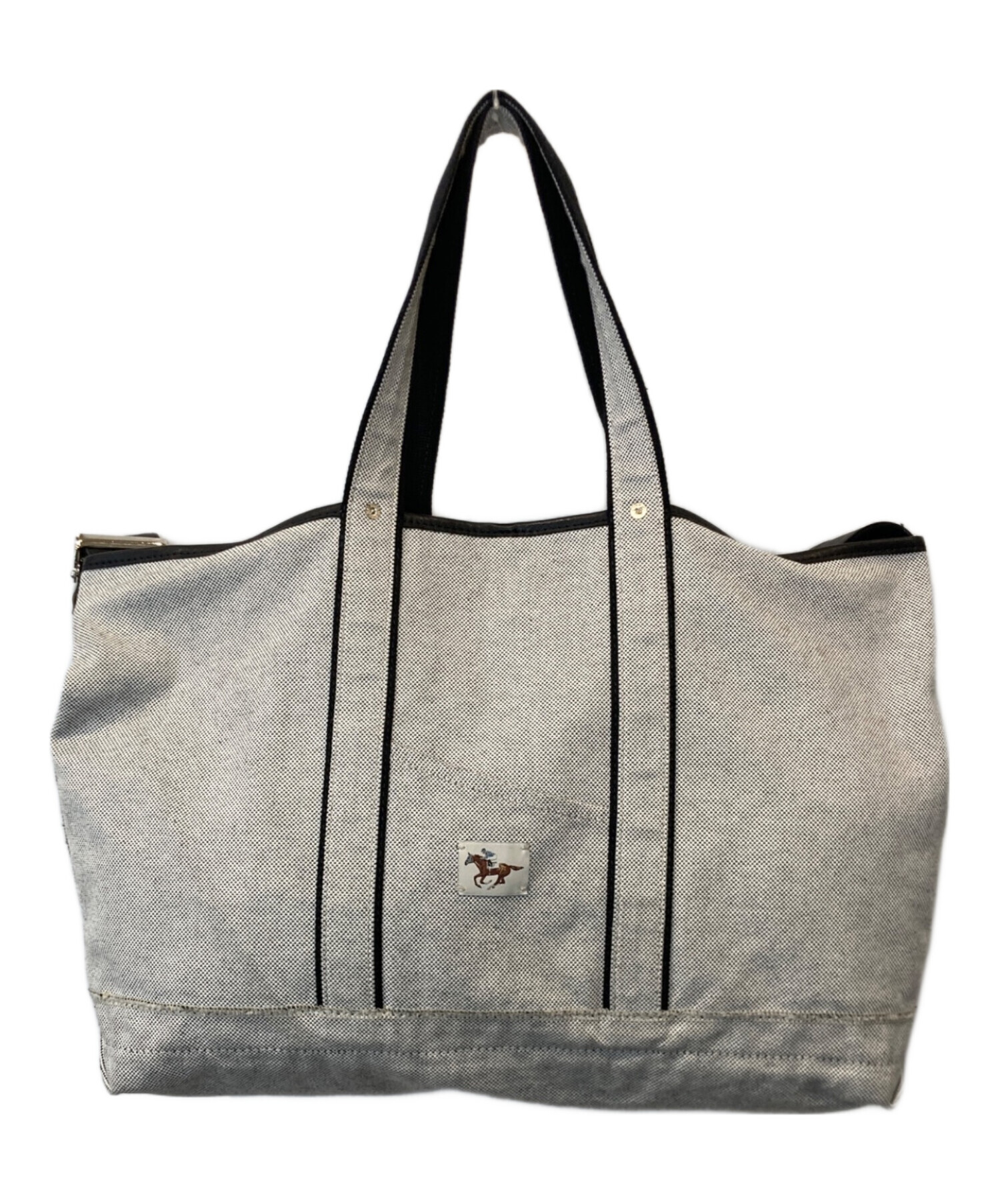 NICENESS ナイスネス トートバッグ  グレー 【古着】【中古】【送料無料】 中古・古着通販】NICENESS (ナイスネス) A.LANDS/ランズ/ NN-2701A14