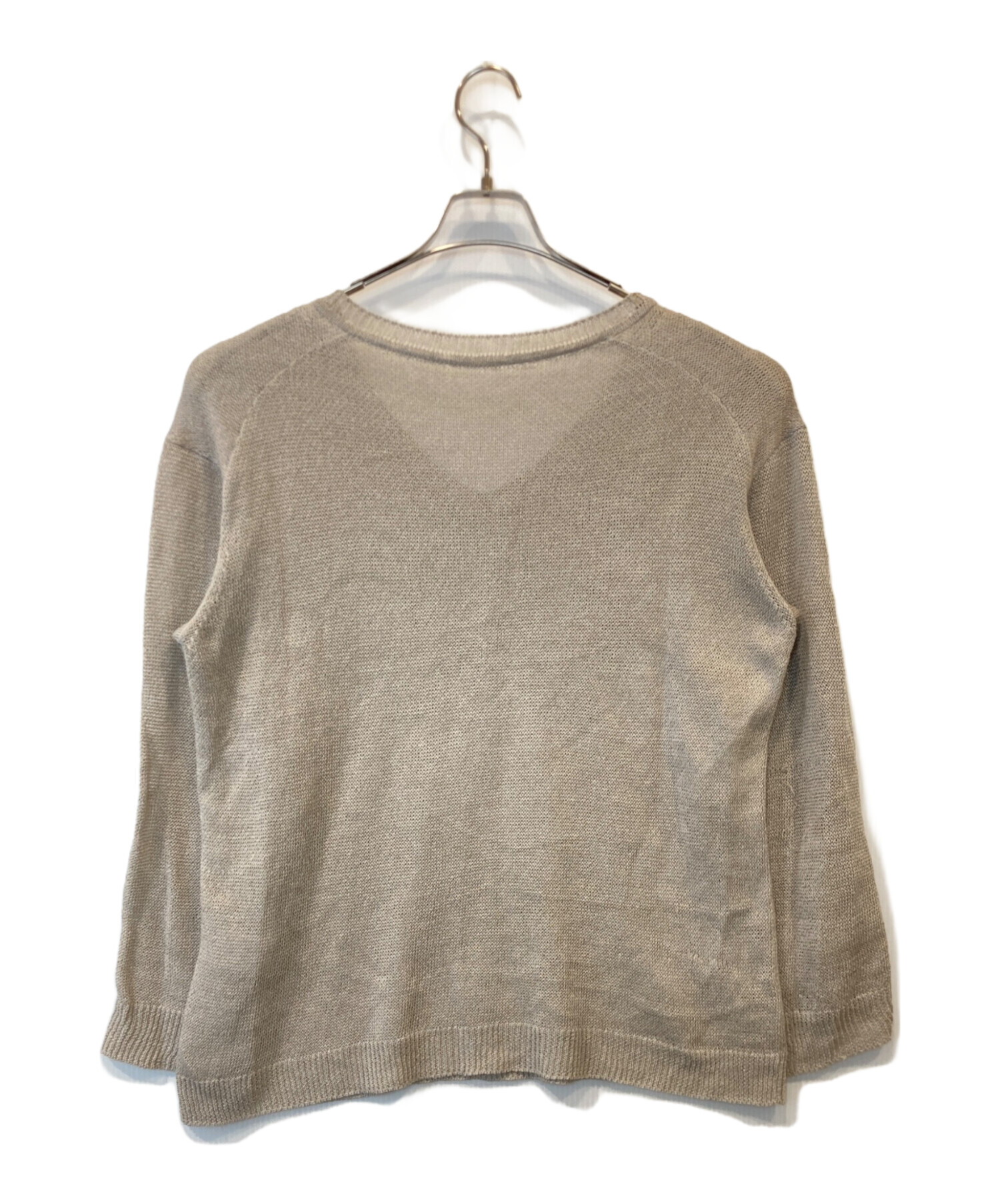 ゴールドプレート　ドゥーズィエムクラス　ニット　グレー ゴールドプレート ドゥーズィエムクラス ニット グレー DEUXIEME