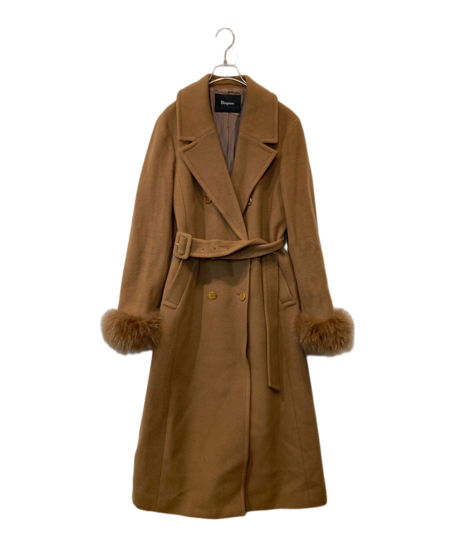 中古・古着通販】Diagram (ダイアグラム) ダブルブレストコート