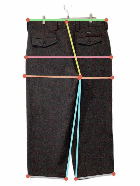 ウールリッチ☆90年代未使用品Malone Pants US/M（日本L～） USA製 70年代 