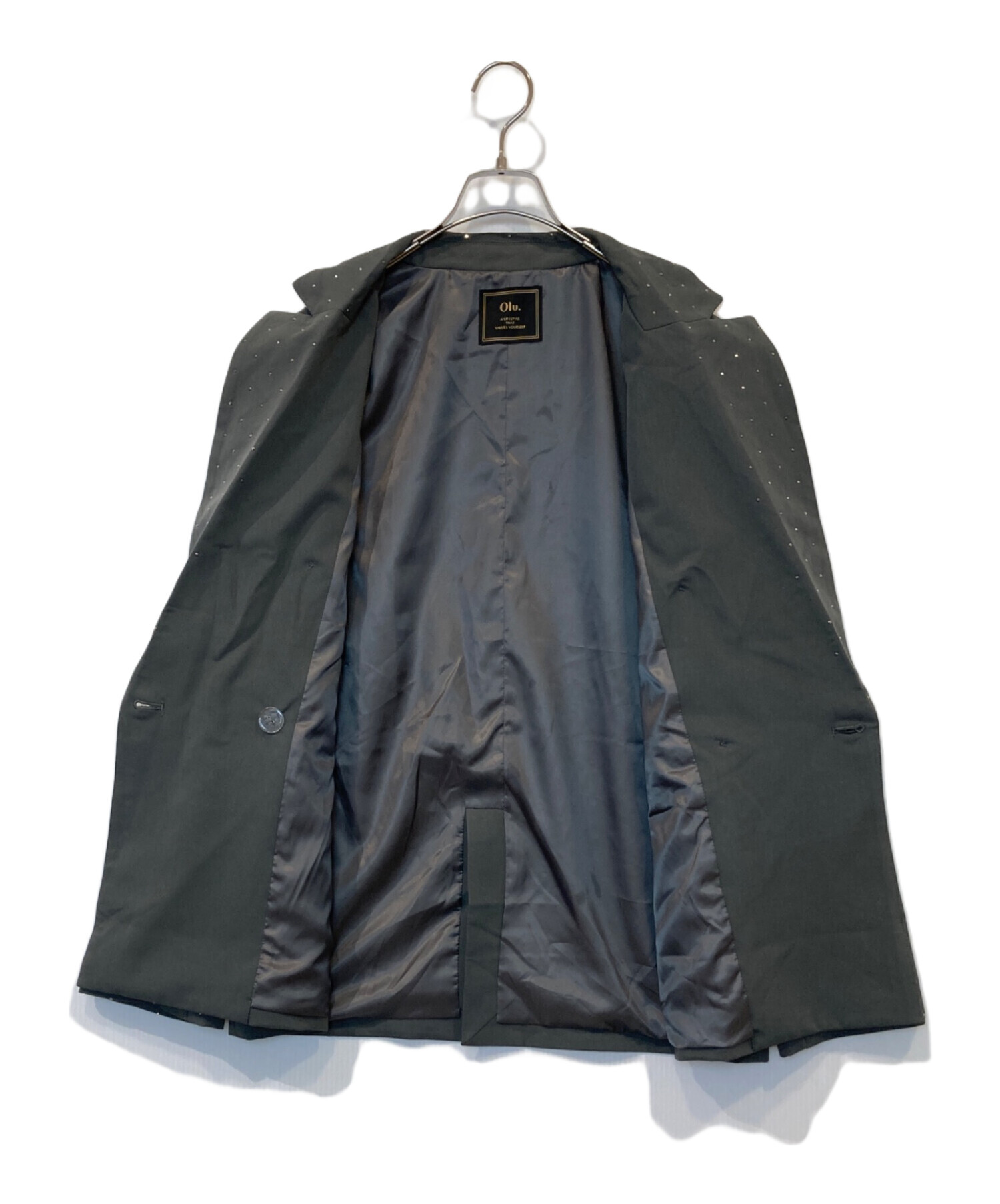 中古・古着通販】Olu. (オルドット) ラインストーンジャケット