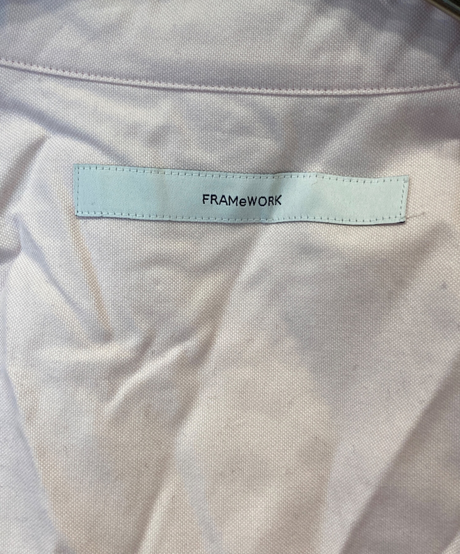 中古・古着通販】FRAMeWORK (フレームワーク) エンブレムボタンダウン 