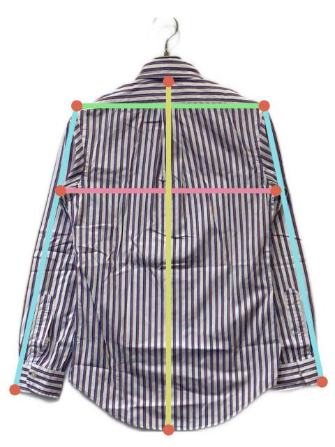 中古・古着通販】RALPH LAUREN (ラルフローレン) ストライプシャツ