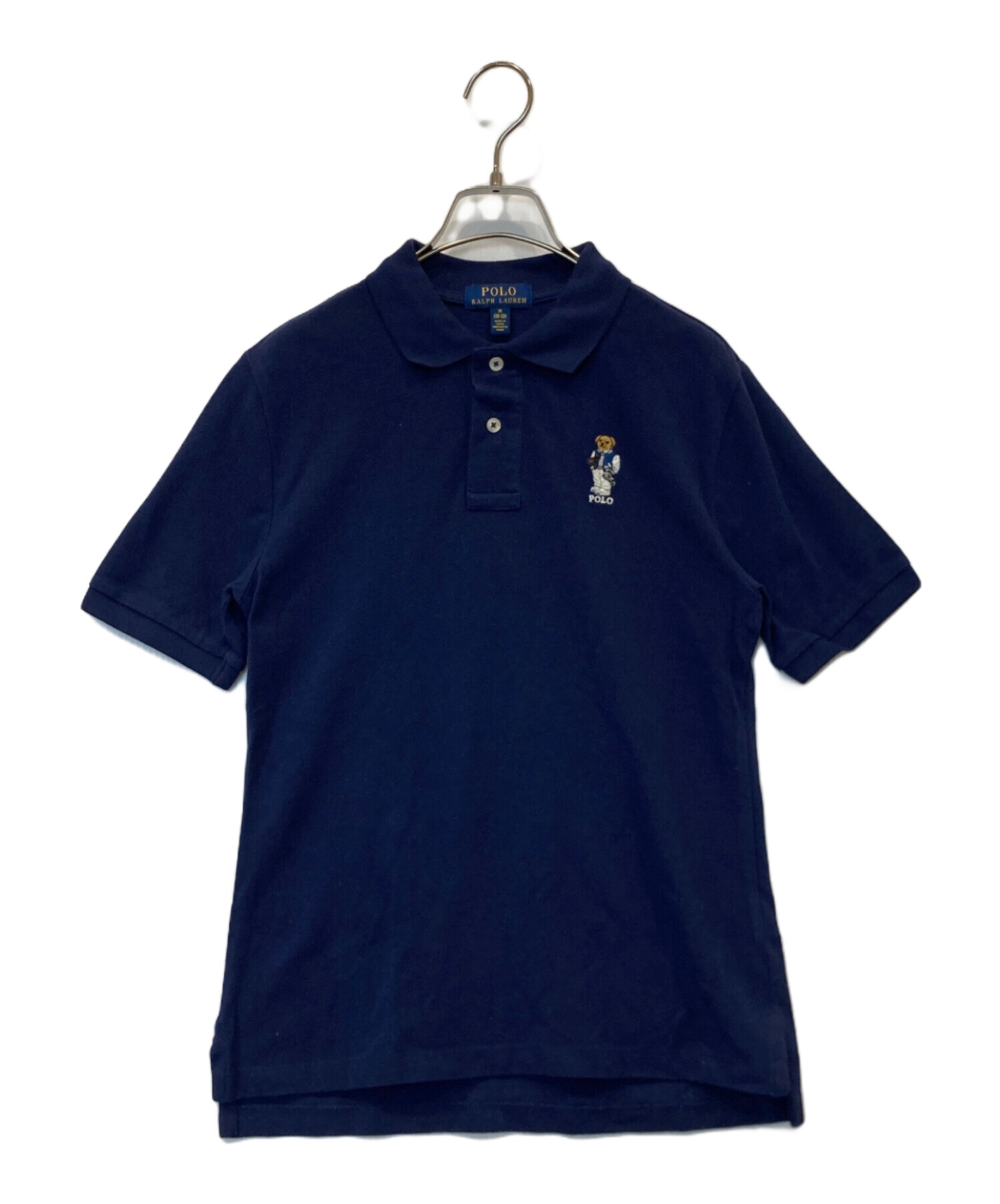 【美品】ラルフローレン　ネイビー ポロシャツ 刺繍付き　新品未使用 中古・古着通販】POLO RALPH LAUREN (ポロ・ラルフローレン) ポロベア