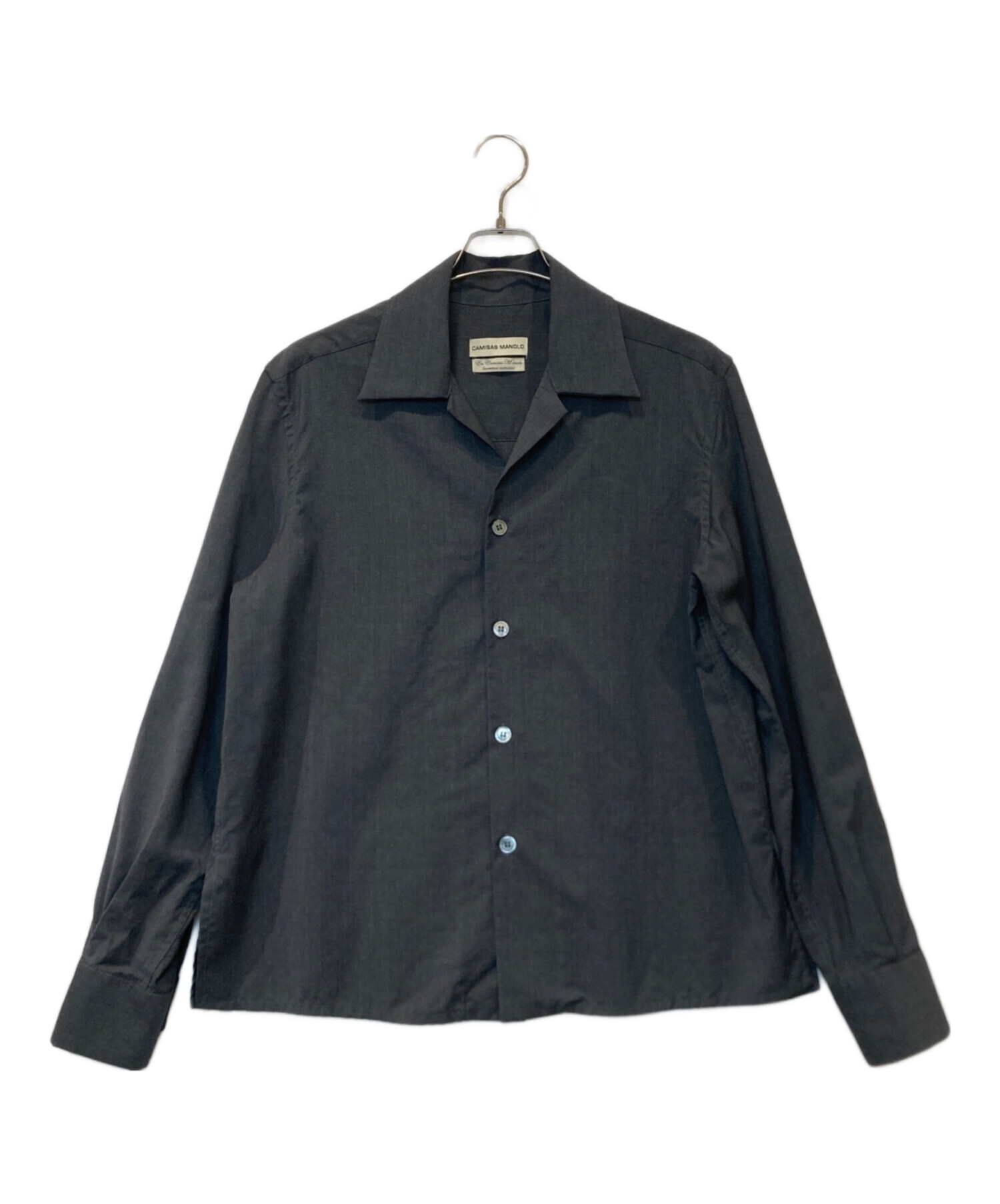 CAMISAS MANOLO リネンシャツ サイズ46 【公式通販】 CAMISAS MANOLO リネンシャツ サイズ46 【公式通販】