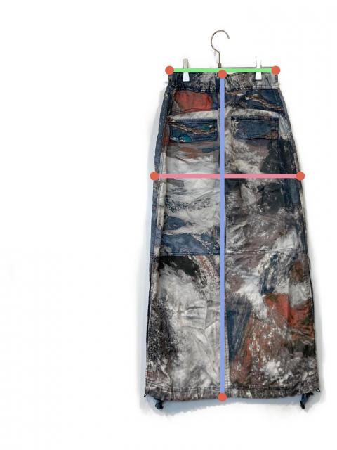 中古・古着通販】DIESEL (ディーゼル) O-MIRT-CMF A10668 スカート