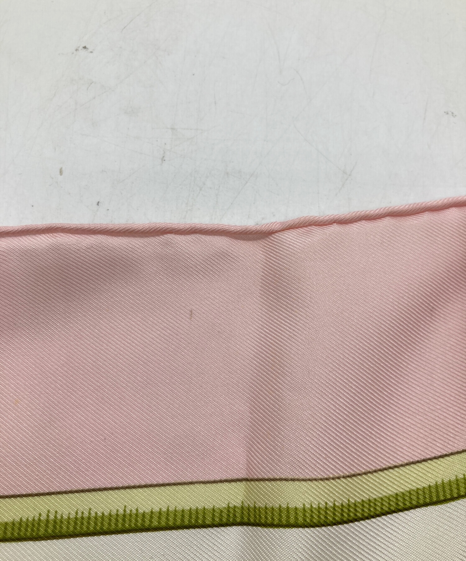 中古・古着通販】HERMES (エルメス) シルクスカーフ ライトピンク
