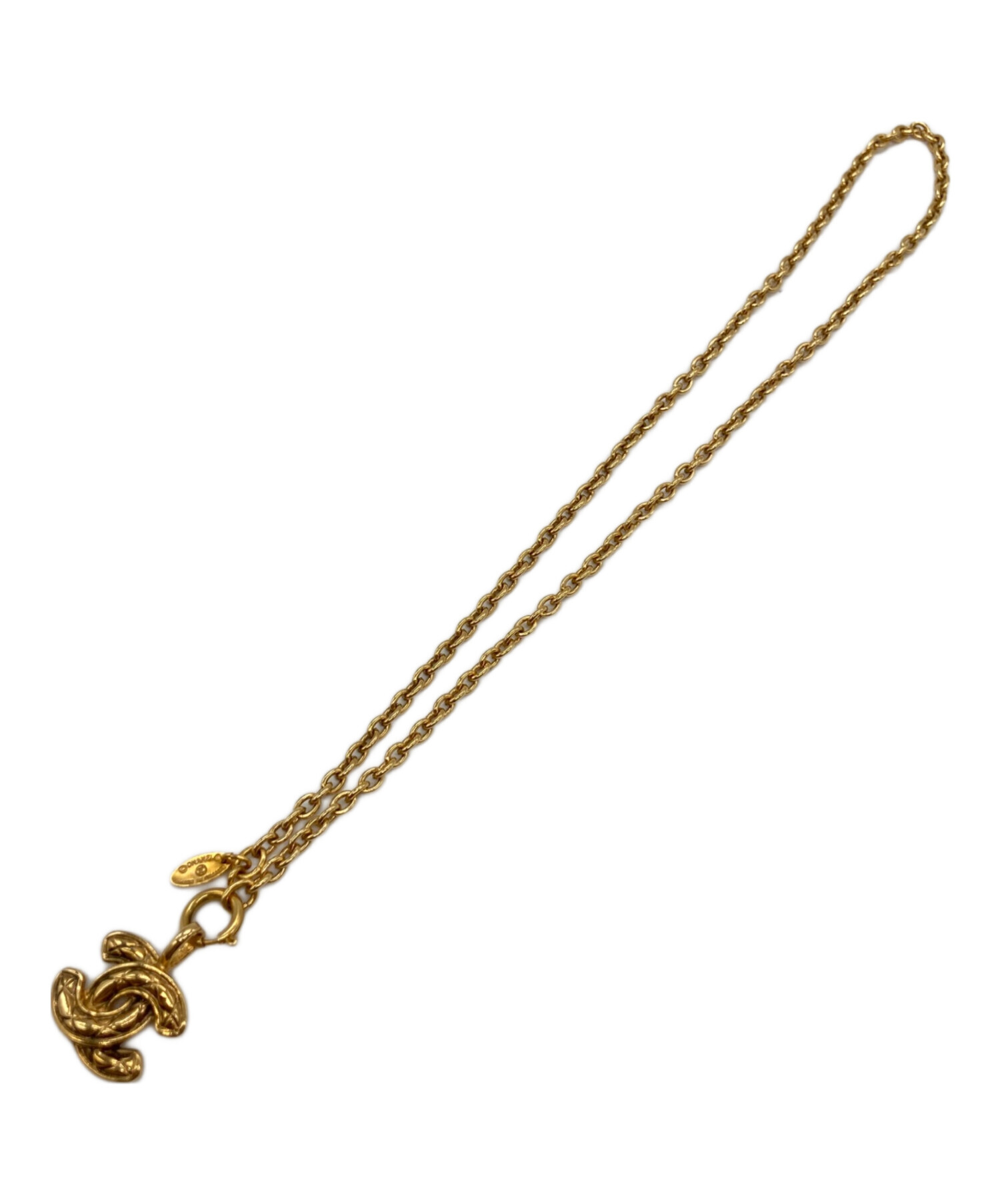 中古・古着通販】CHANEL (シャネル) ココマークチェーンネックレス 