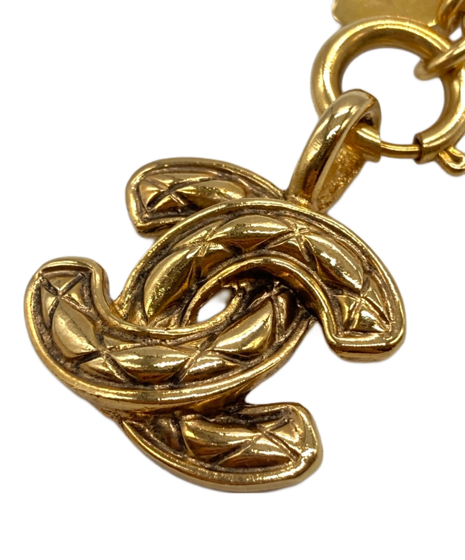 中古・古着通販】CHANEL (シャネル) ココマークチェーンネックレス