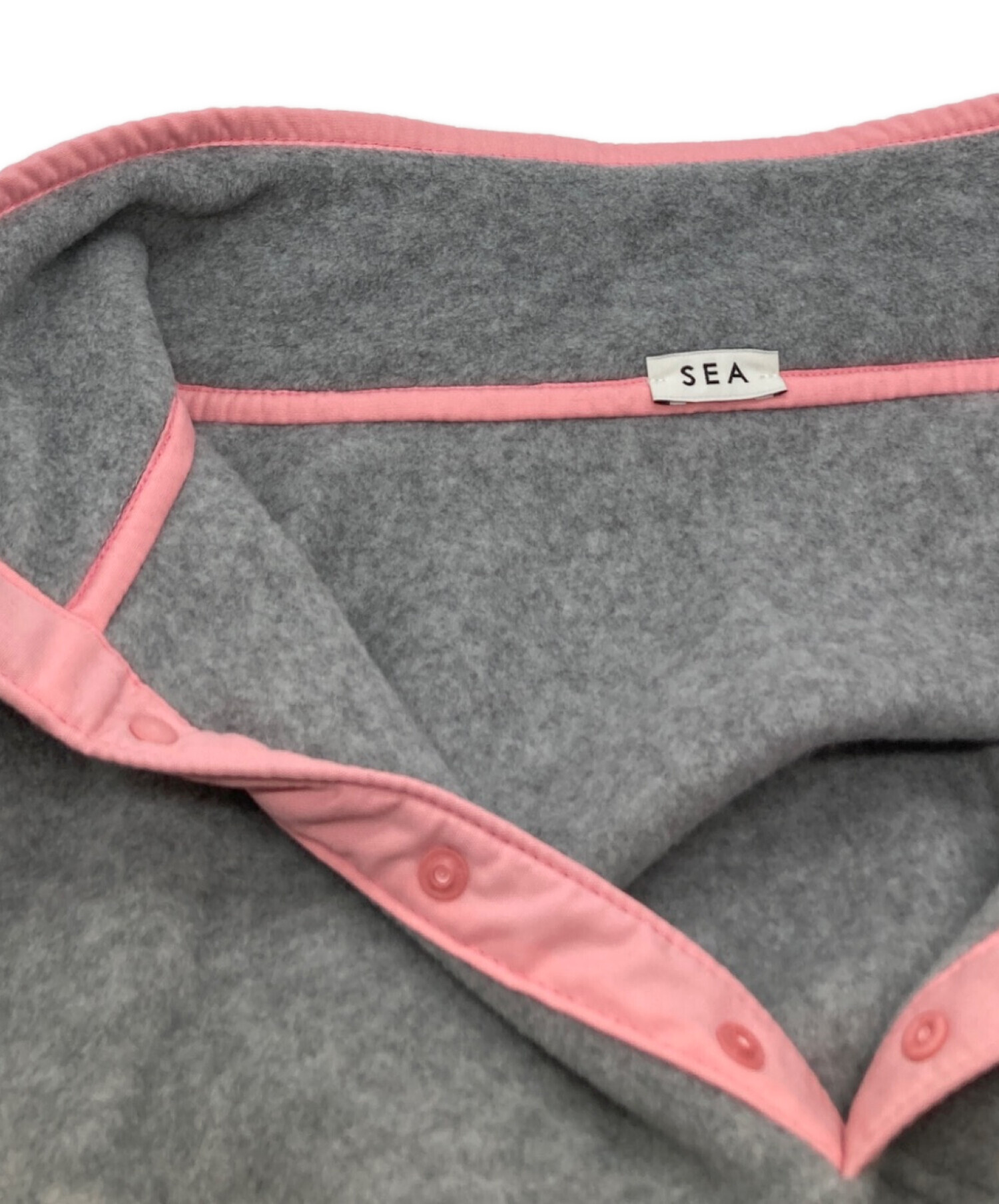 中古・古着通販】SEA (シー) POPUPカラー リサイクルフリースプル