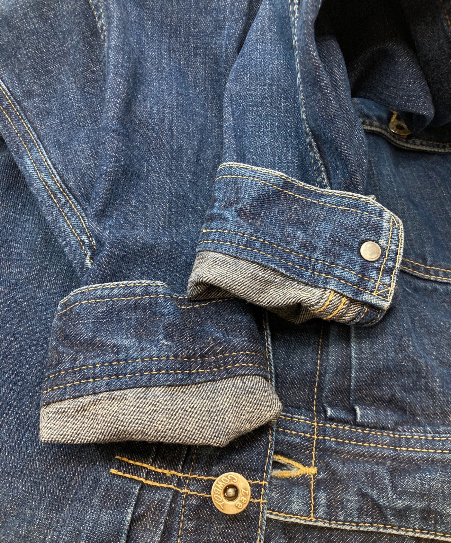 中古・古着通販】LEE (リー) 1st復刻デニムジャケット 1012 インディゴ