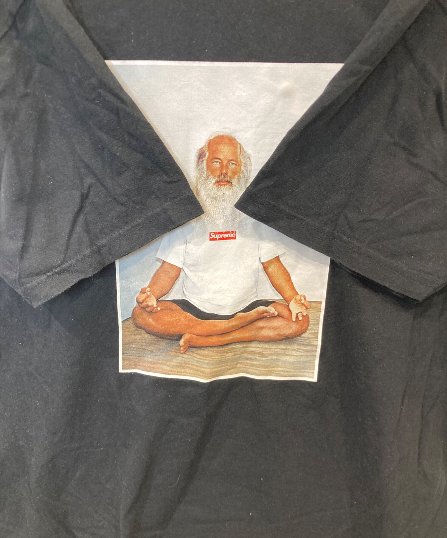 レア！Supreme Rick Rubin Tee White L サイズ　美品 中古・古着通販】SUPREME (シュプリーム) Rick Rubin Tee ブラック