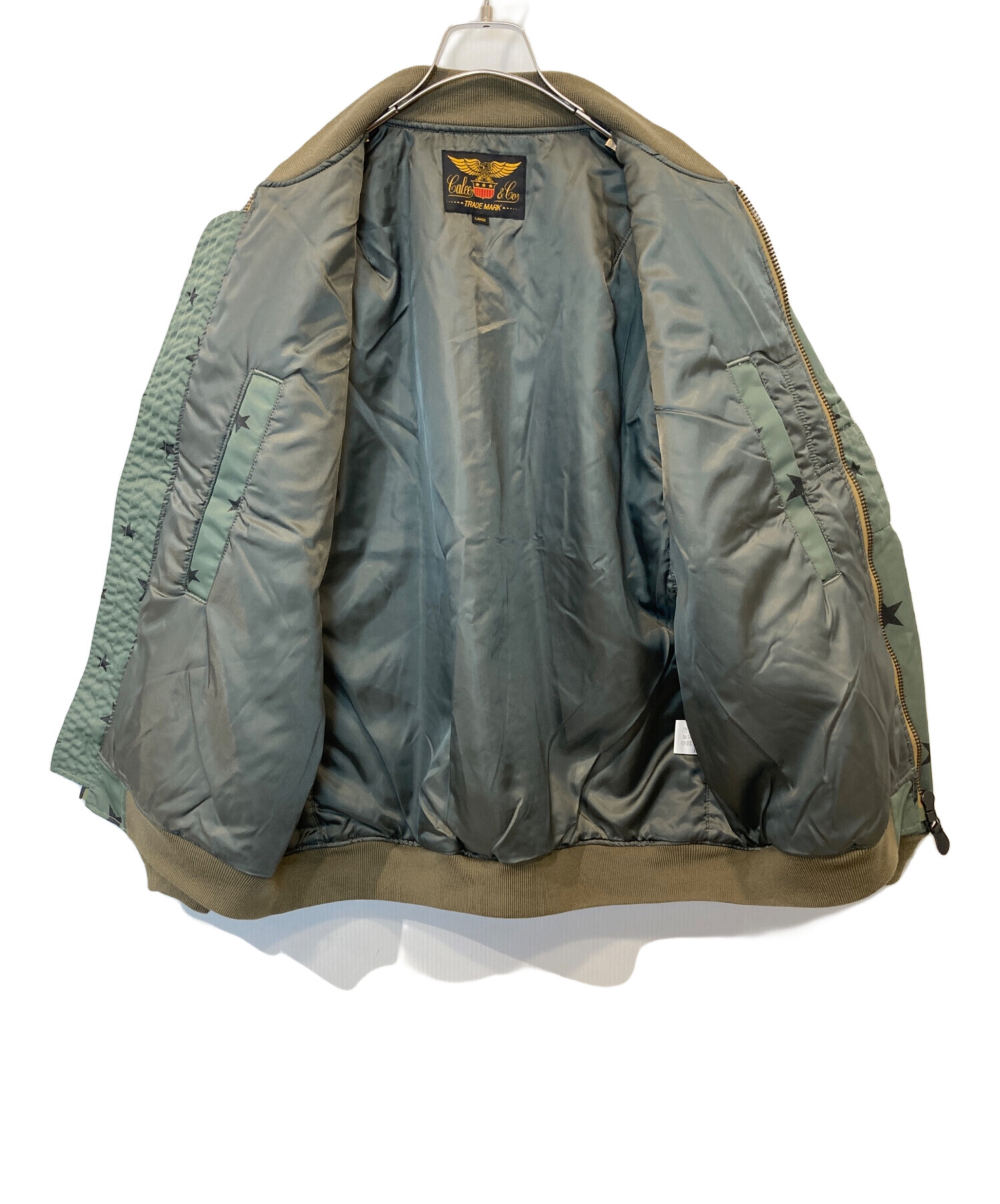 中古・古着通販】CALEE (キャリー) Allover star pattern MA-1 オール