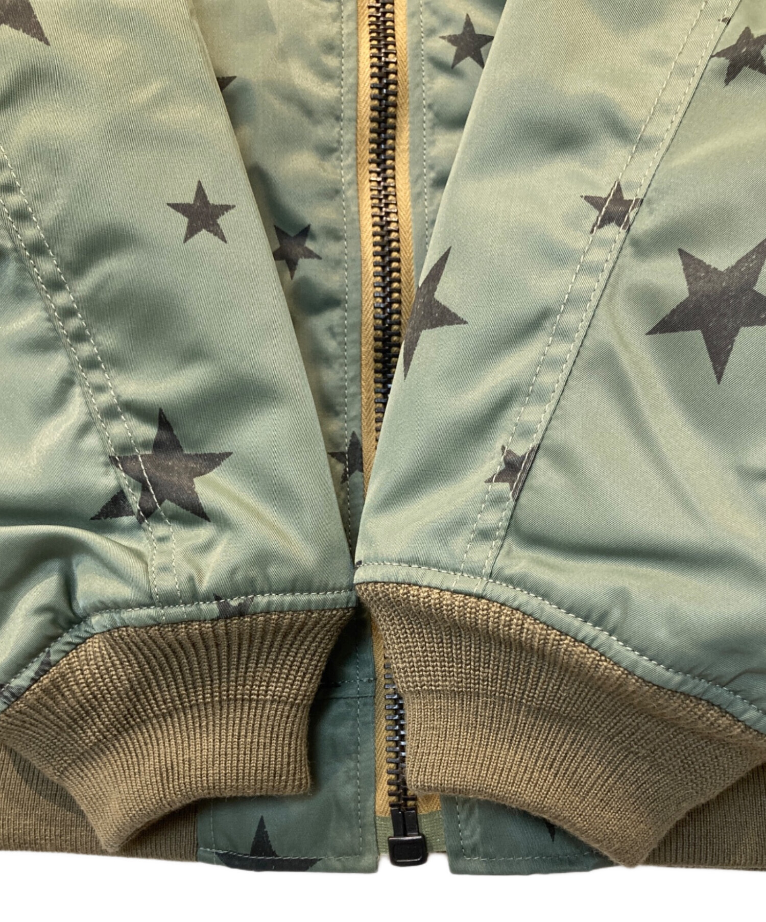 中古・古着通販】CALEE (キャリー) Allover star pattern MA-1 オール