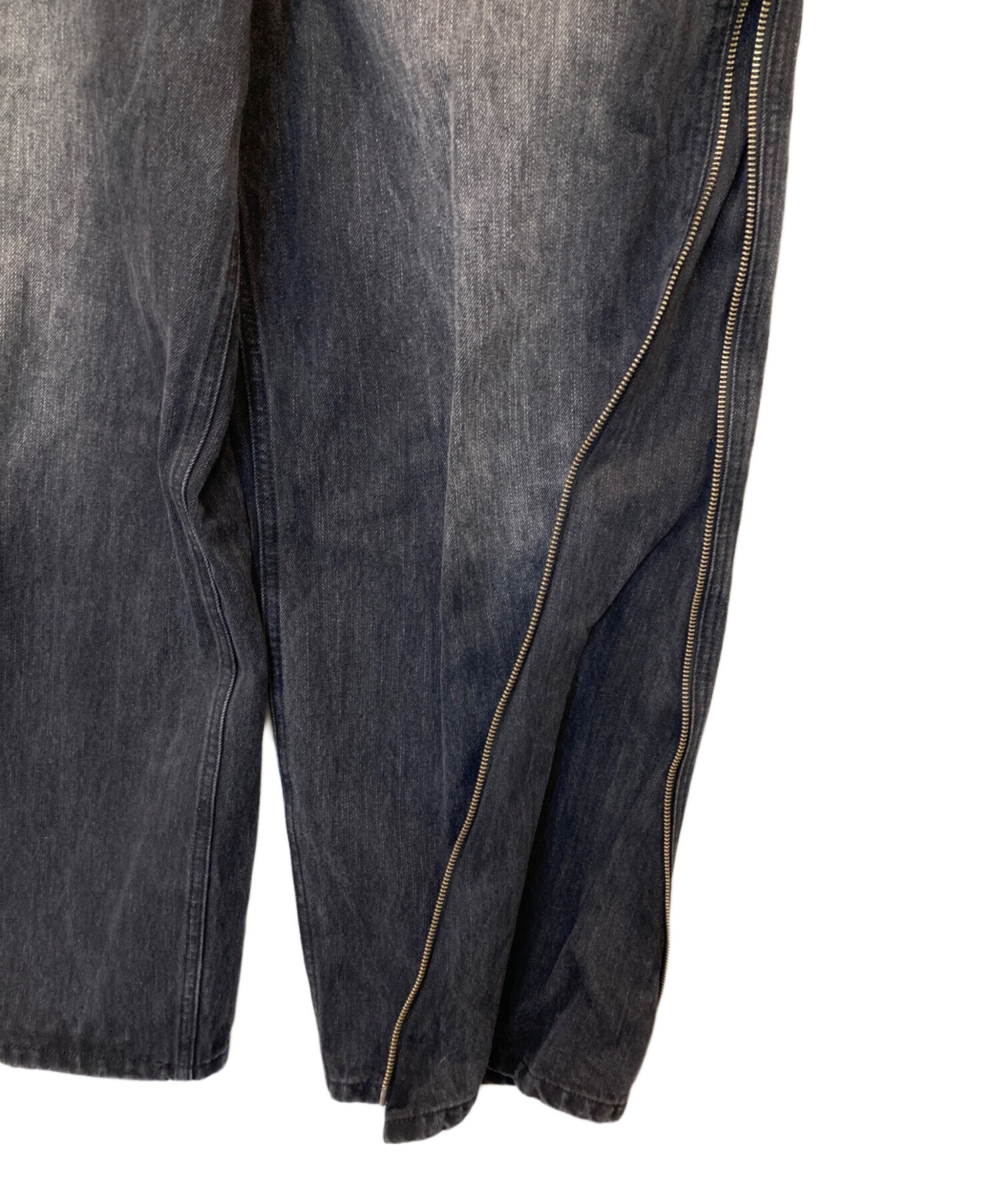 中古・古着通販】GRANCY (グランシー) ZipDesign Buggy DenimPants