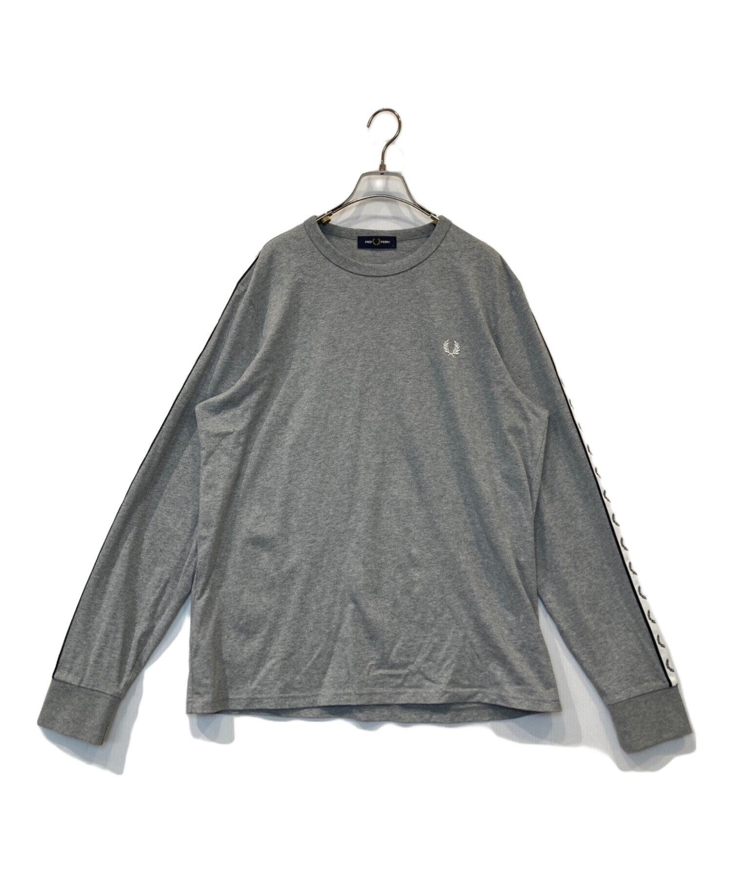 FRED PERRY フレッドペリー ロングスリーブ Tシャツ ビッグローレル 