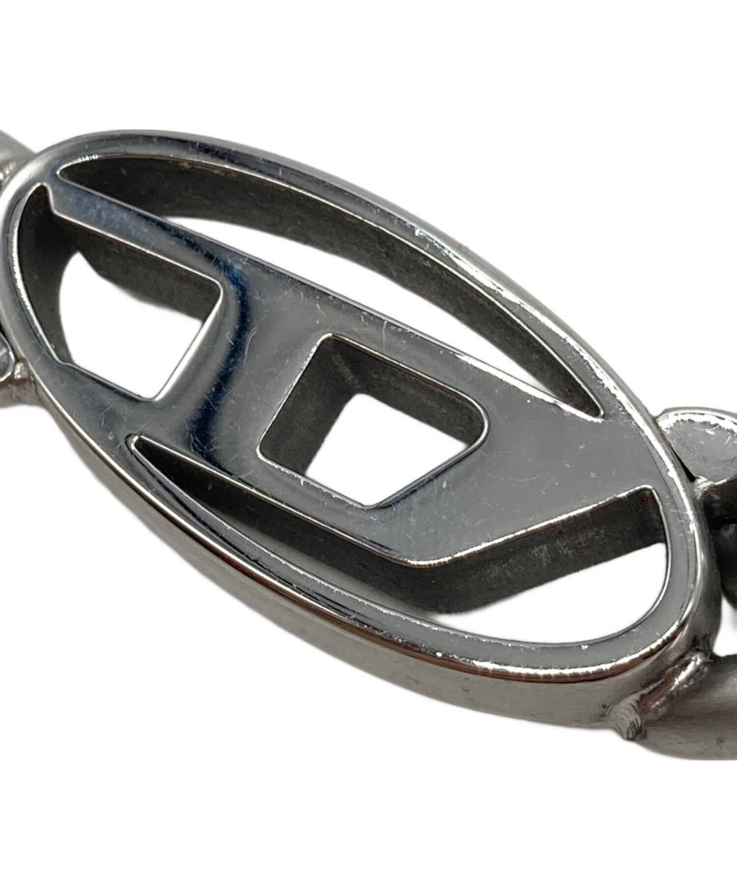 中古・古着通販】DIESEL (ディーゼル) Dロゴチェーンネックレス