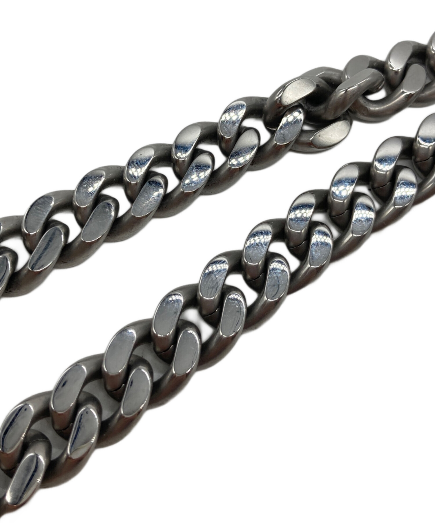 中古・古着通販】DIESEL (ディーゼル) Dロゴチェーンネックレス