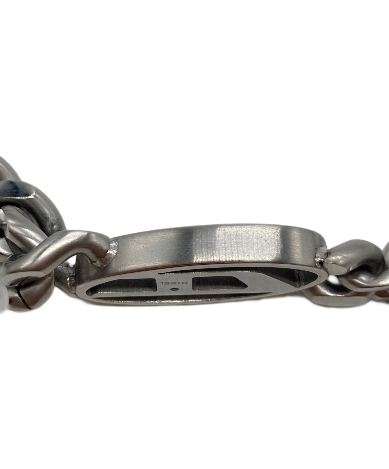 中古・古着通販】DIESEL (ディーゼル) Dロゴチェーンネックレス