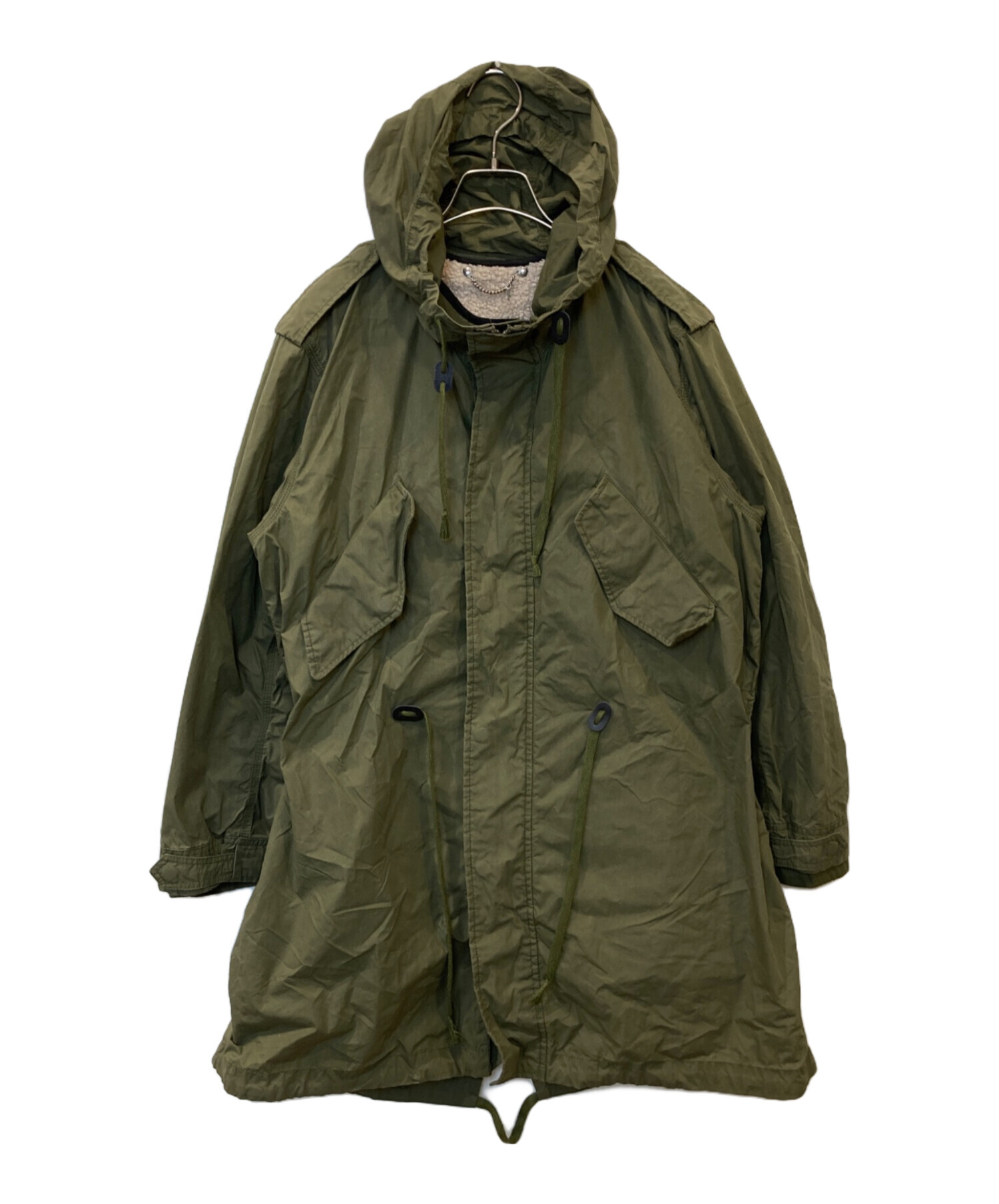中古・古着通販】DIESEL (ディーゼル) ライナー付モッズコート カーキ