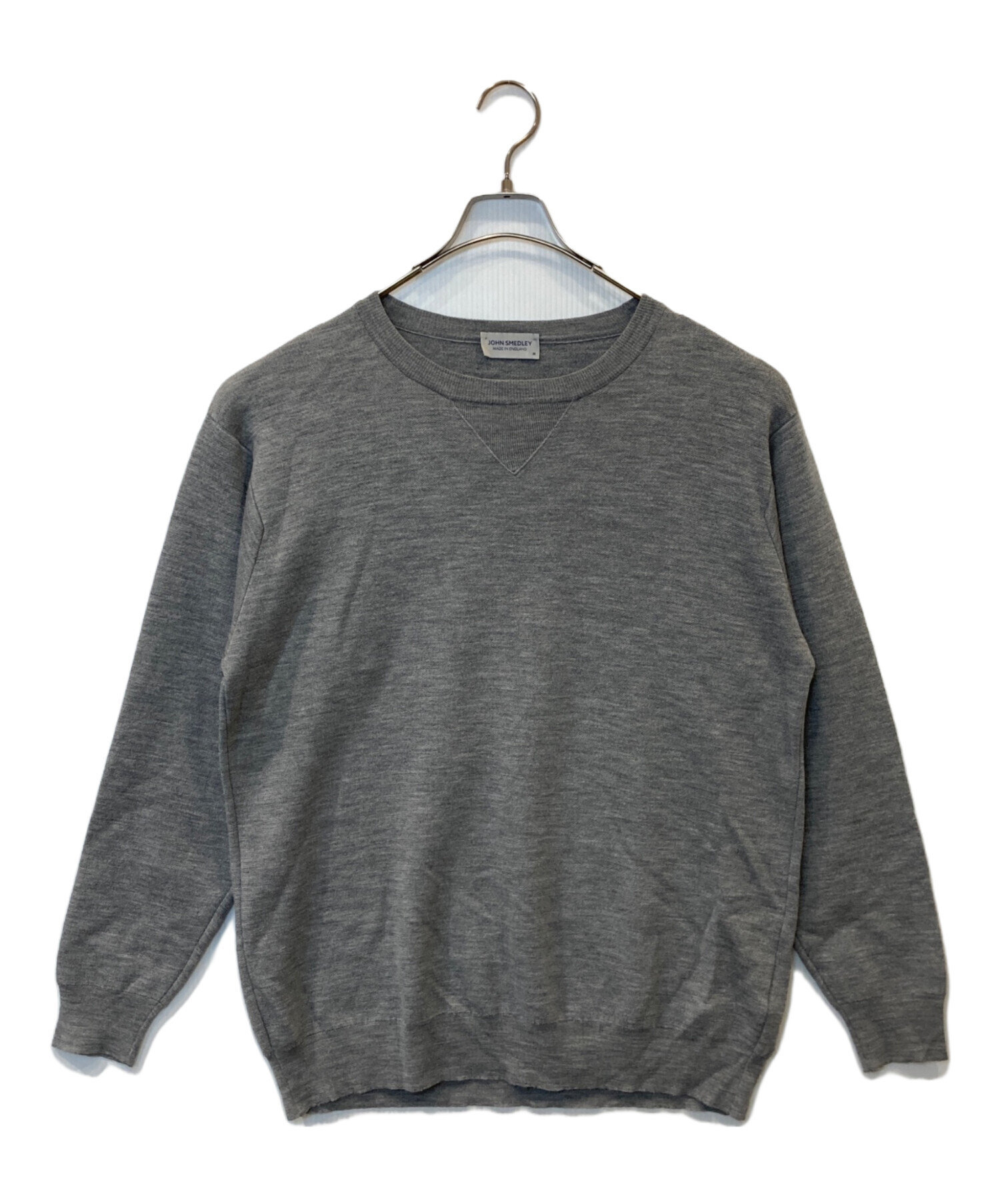 中古・古着通販】JOHN SMEDLEY (ジョンスメドレー) Vガゼットニット