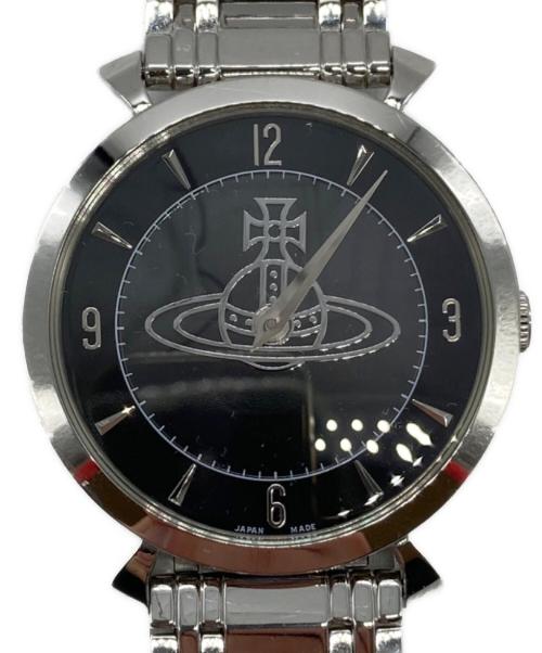 [タグ付き未使用]Vivienne Westwood 腕時計 黒 中古・古着通販】Vivienne Westwood (ヴィヴィアンウエストウッド
