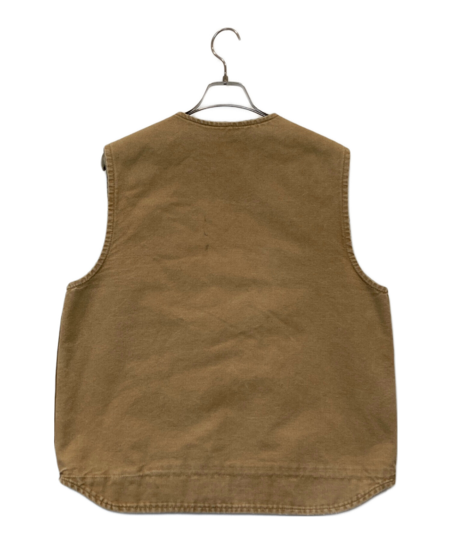 古着 Carhartt ダックベスト 中古・古着通販】CarHartt (カーハート) ダックベスト ブラック サイズ