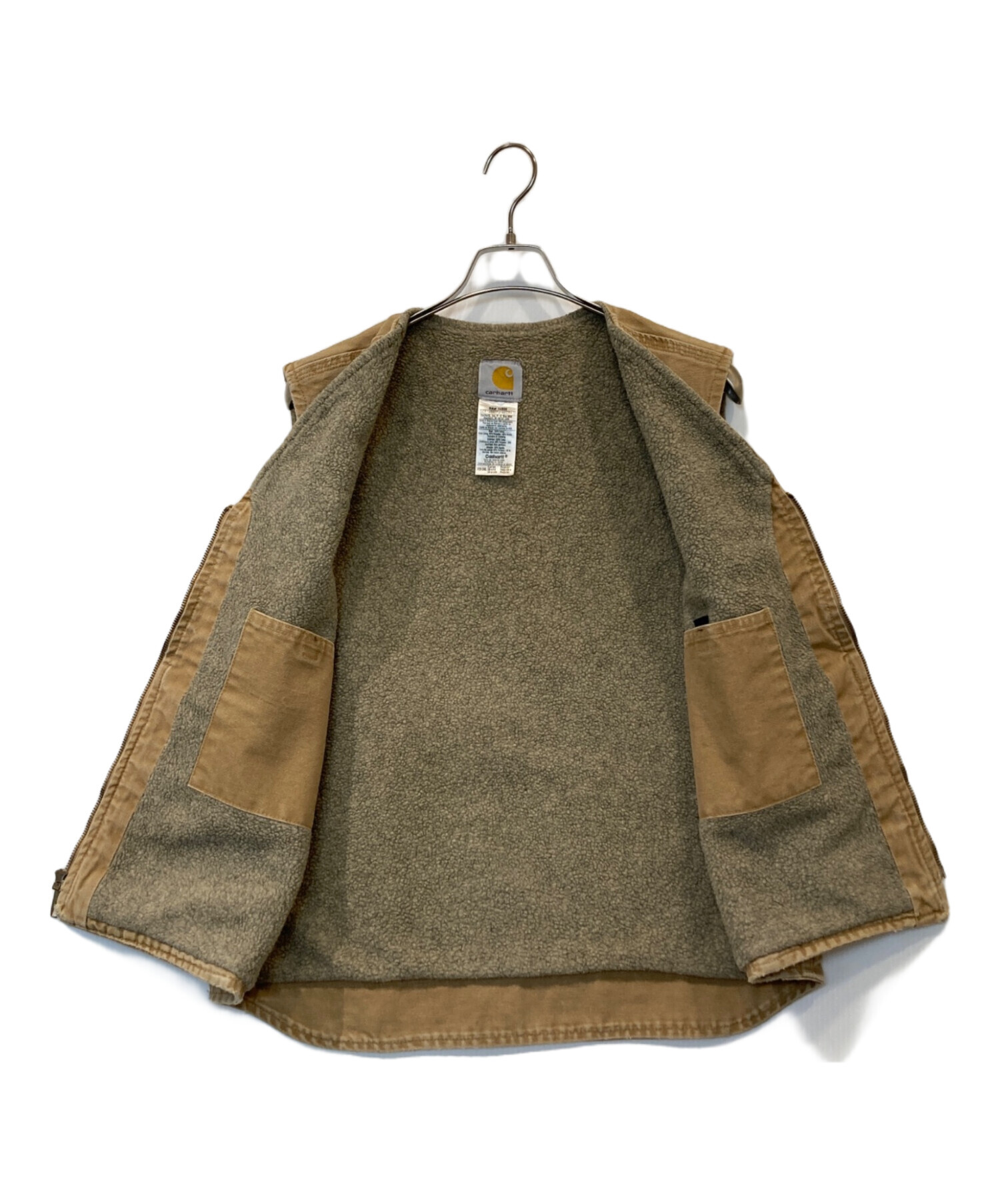 中古・古着通販】CarHartt (カーハート) ダック地ベスト V26 CML