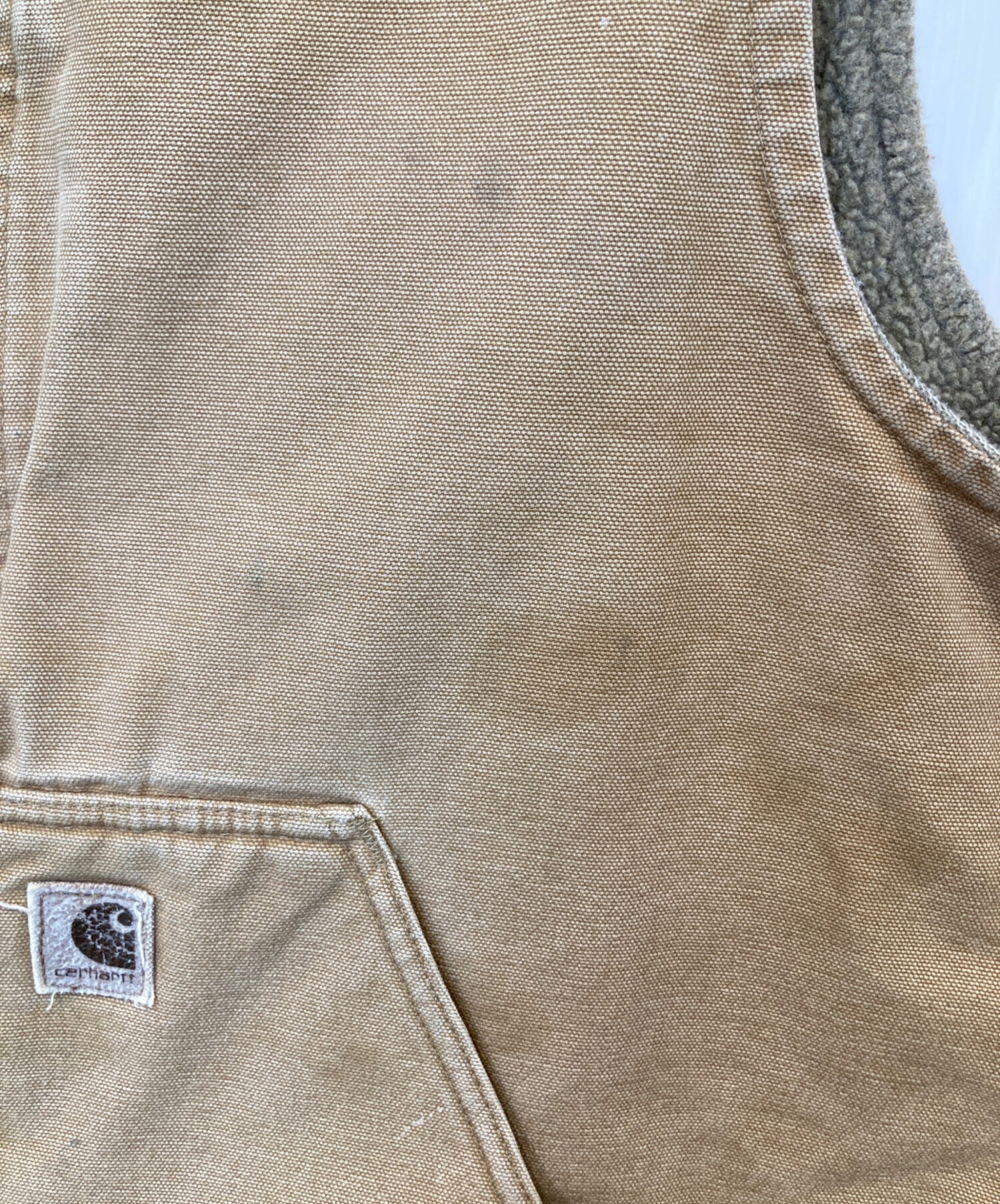 中古・古着通販】CarHartt (カーハート) ダック地ベスト V26 CML