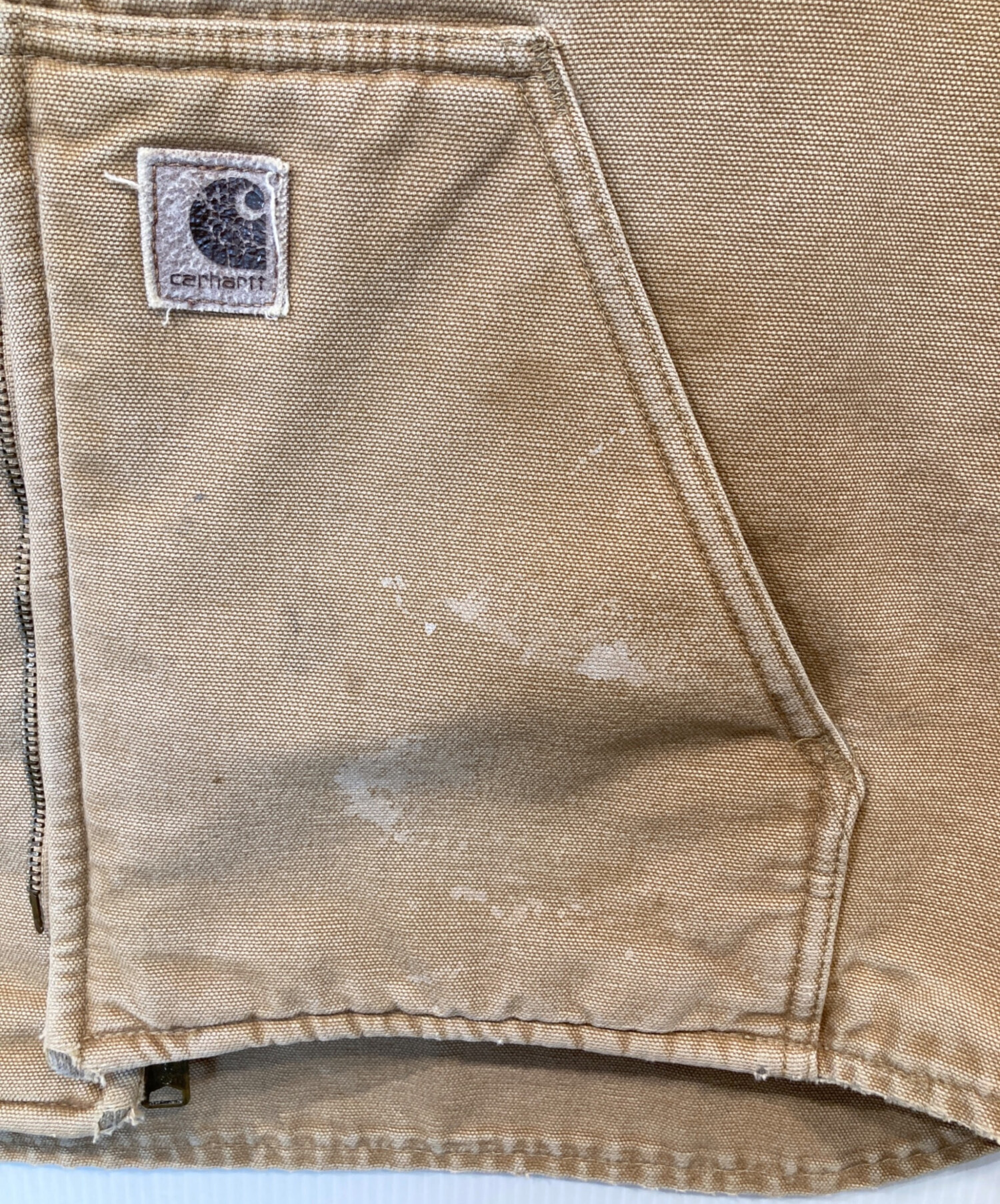 中古・古着通販】CarHartt (カーハート) ダック地ベスト V26 CML