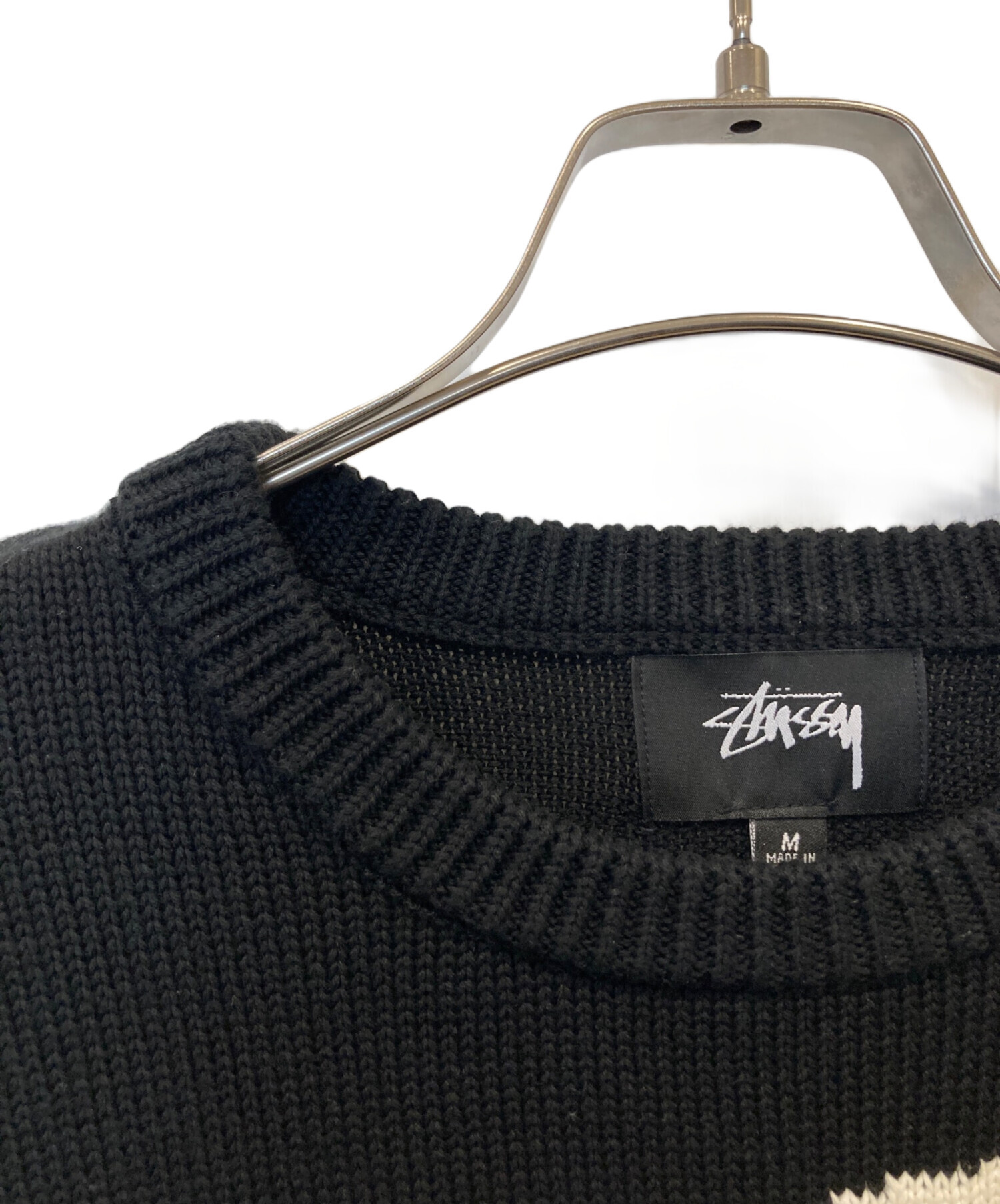 中古・古着通販】stussy (ステューシー) Curly S Sweater カーリー 