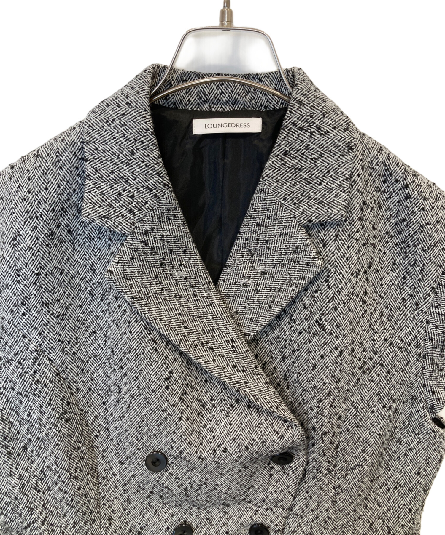 中古・古着通販】Loungedress (ラウンジドレス) キャップスリーブWジレ