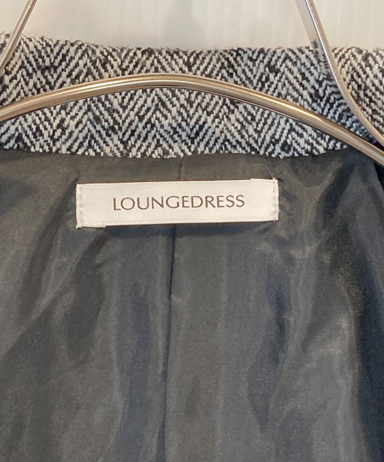 中古・古着通販】Loungedress (ラウンジドレス) キャップスリーブWジレ