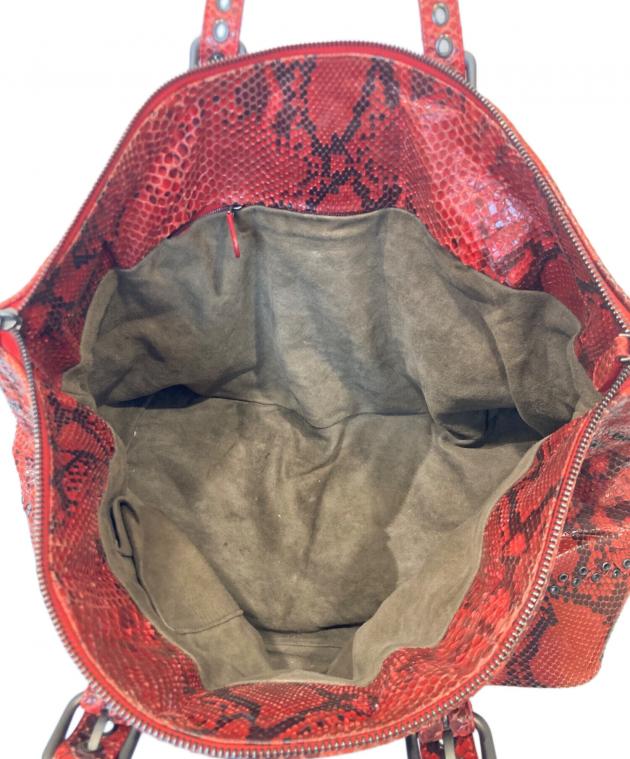 中古・古着通販】BOTTEGA VENETA (ボッテガベネタ) パイソントート 中古・古着通販】BOTTEGA VENETA (ボッテガベネタ) パイソントート