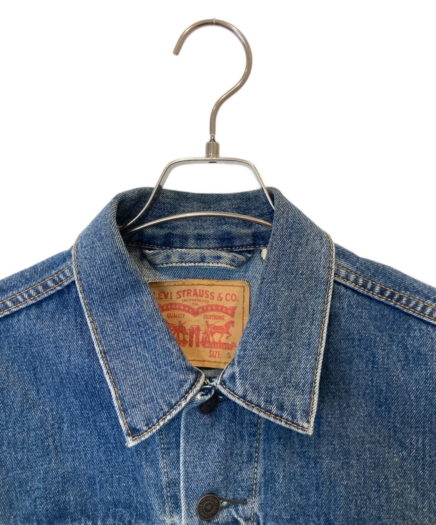 中古・古着通販】LEVI'S (リーバイス) デニムジャケット PC9-72334