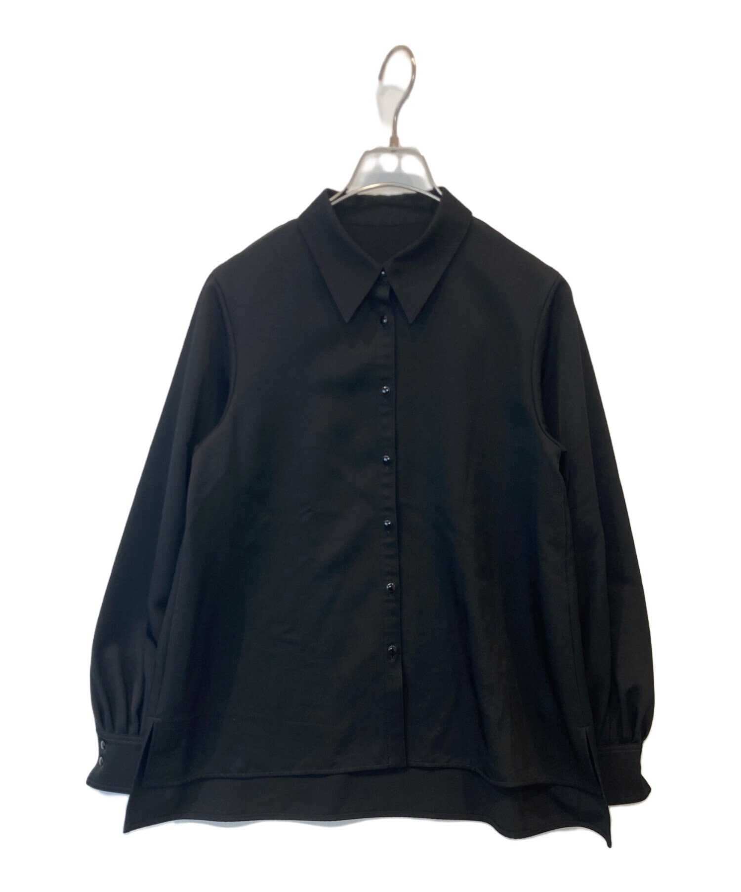 ANAYI アナイ カジュアルシャツ M 紺 【古着】【中古】【送料無料】 中古・古着通販】ANAYI (アナイ) 長袖シャツ 102327-13-180-95-380