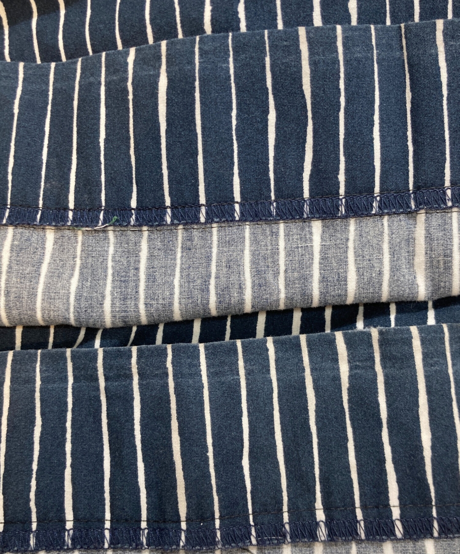 中古・古着通販】marimekko (マリメッコ) ストライプワイドパンツ 