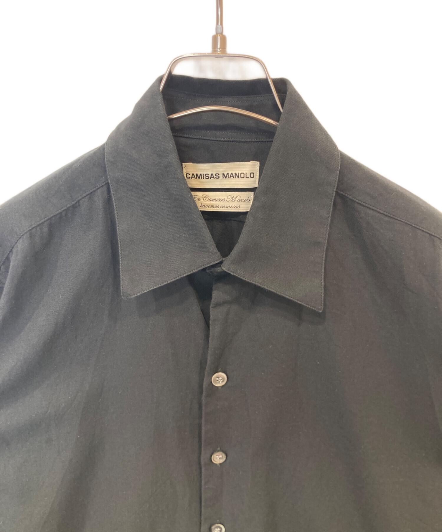 中古・古着通販】camisas manolo (カミサス マノロ) NORMAL SHIRT