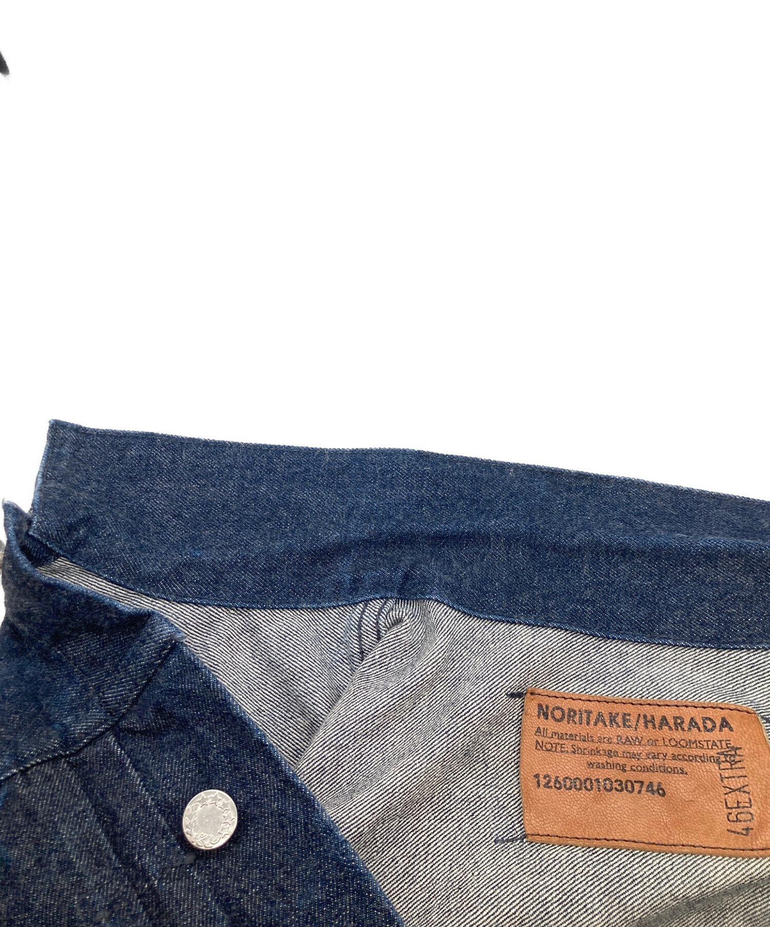 中古・古着通販】noritake harada (ノリタケ ハラダ) Denim Pleated 