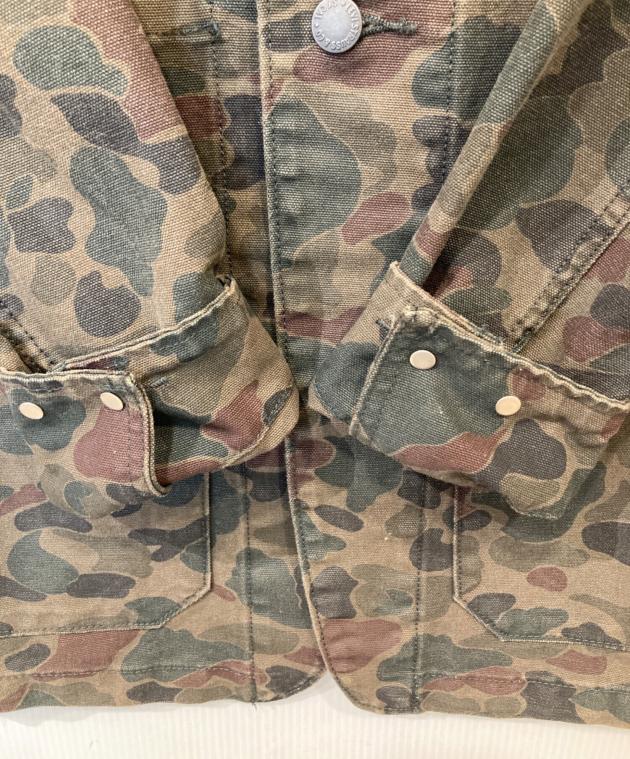 【レア】リーバイス　迷彩カバーオールジャケット　M ◆古着ミリタリーヴィンテージ 中古・古着通販】LEVI'S (リーバイス) カモ柄カバーオール 29655-0004