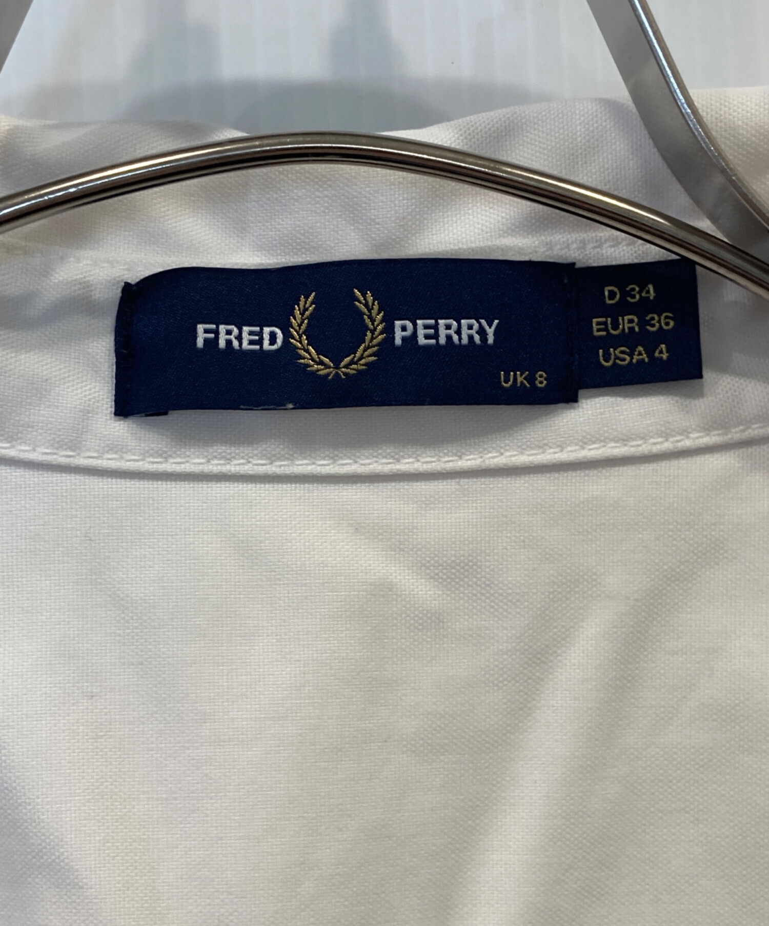 中古・古着通販】FRED PERRY (フレッドペリー) シャツワンピース d4158