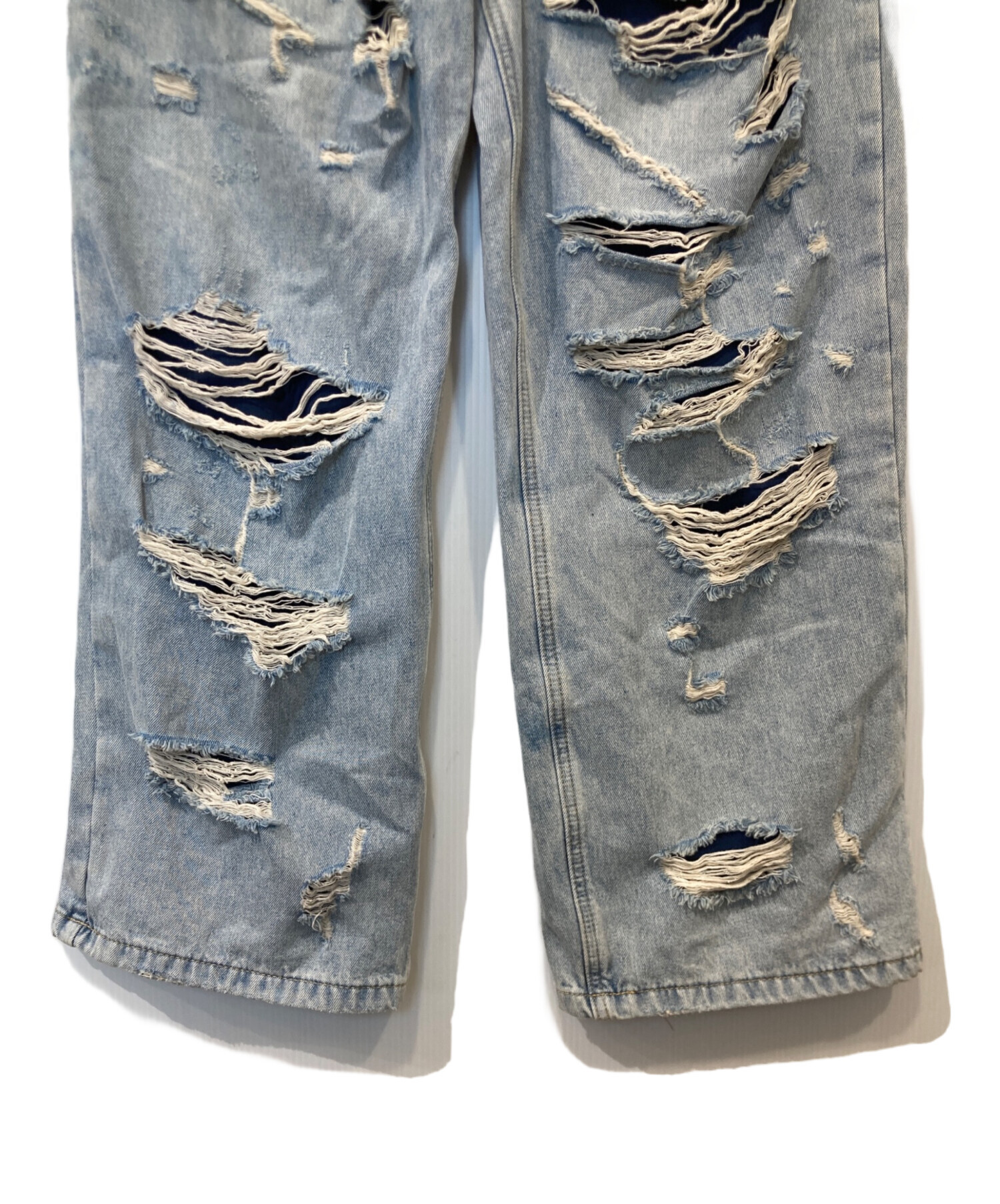 中古・古着通販】MIJKO (ミコ) デニムパンツ インディゴ サイズ:L 