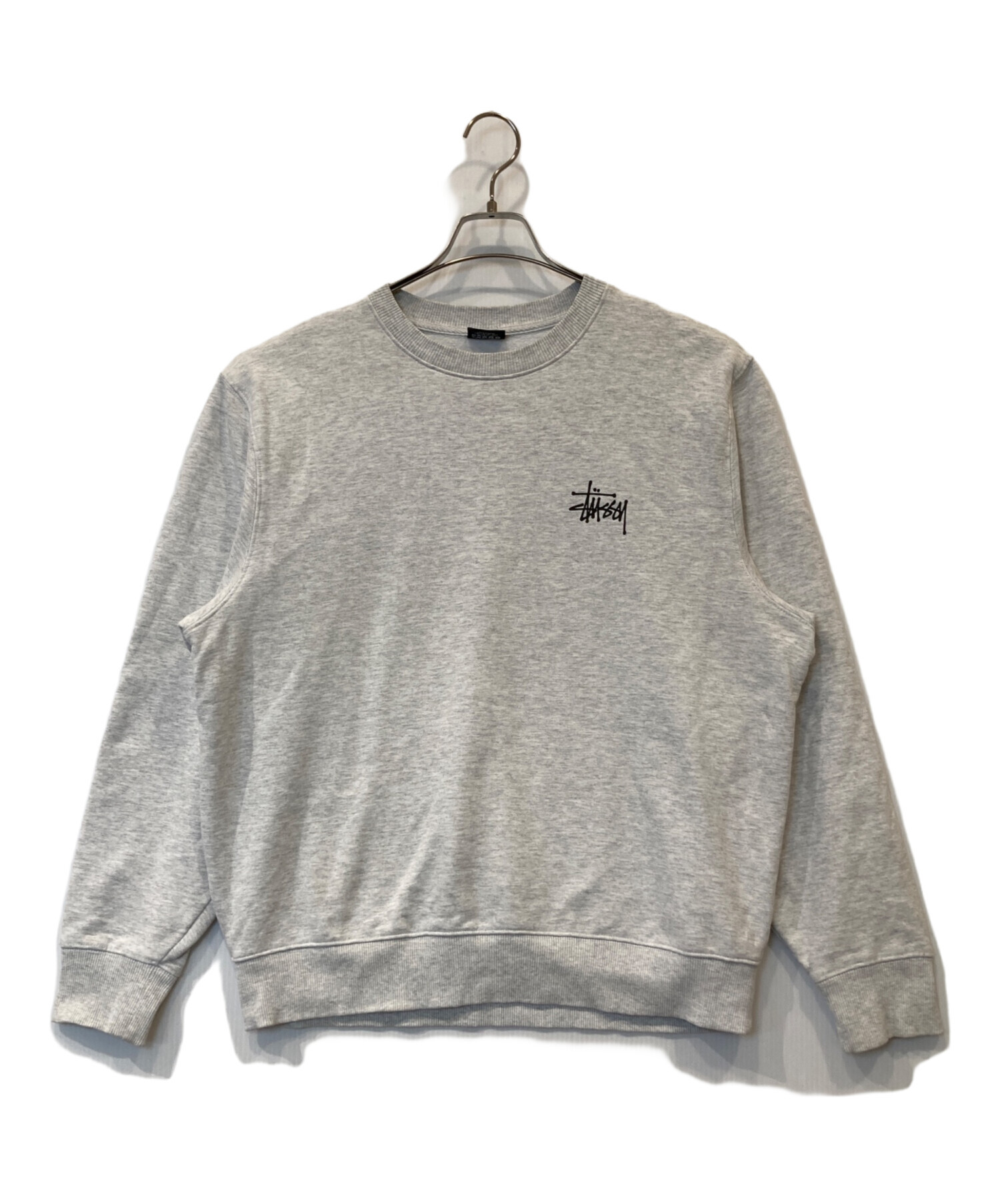中古・古着通販】stussy (ステューシー) クルーネックスウェット 