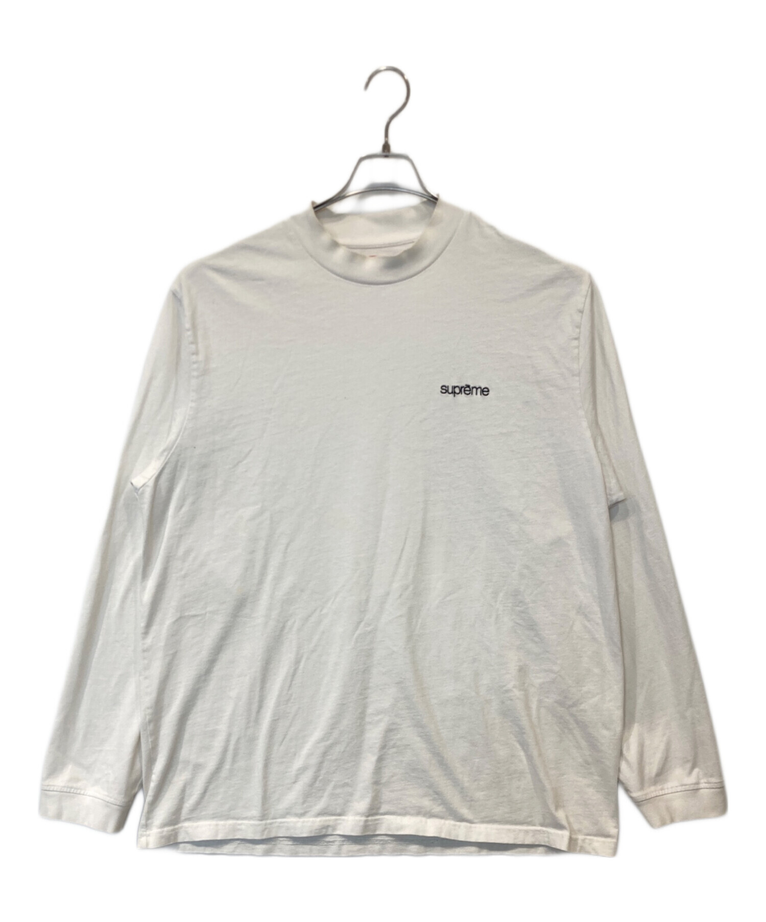 中古・古着通販】SUPREME (シュプリーム) 長袖カットソー ホワイト 