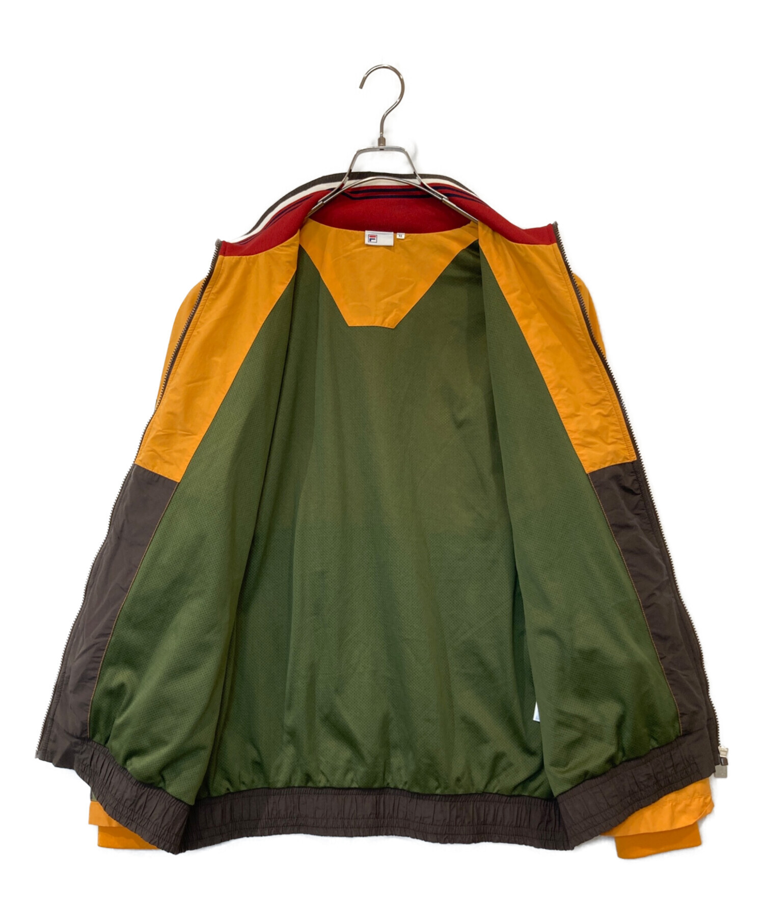 中古・古着通販】FILA (フィラ) ヘリテージ 撥水加工 ジップアップ 