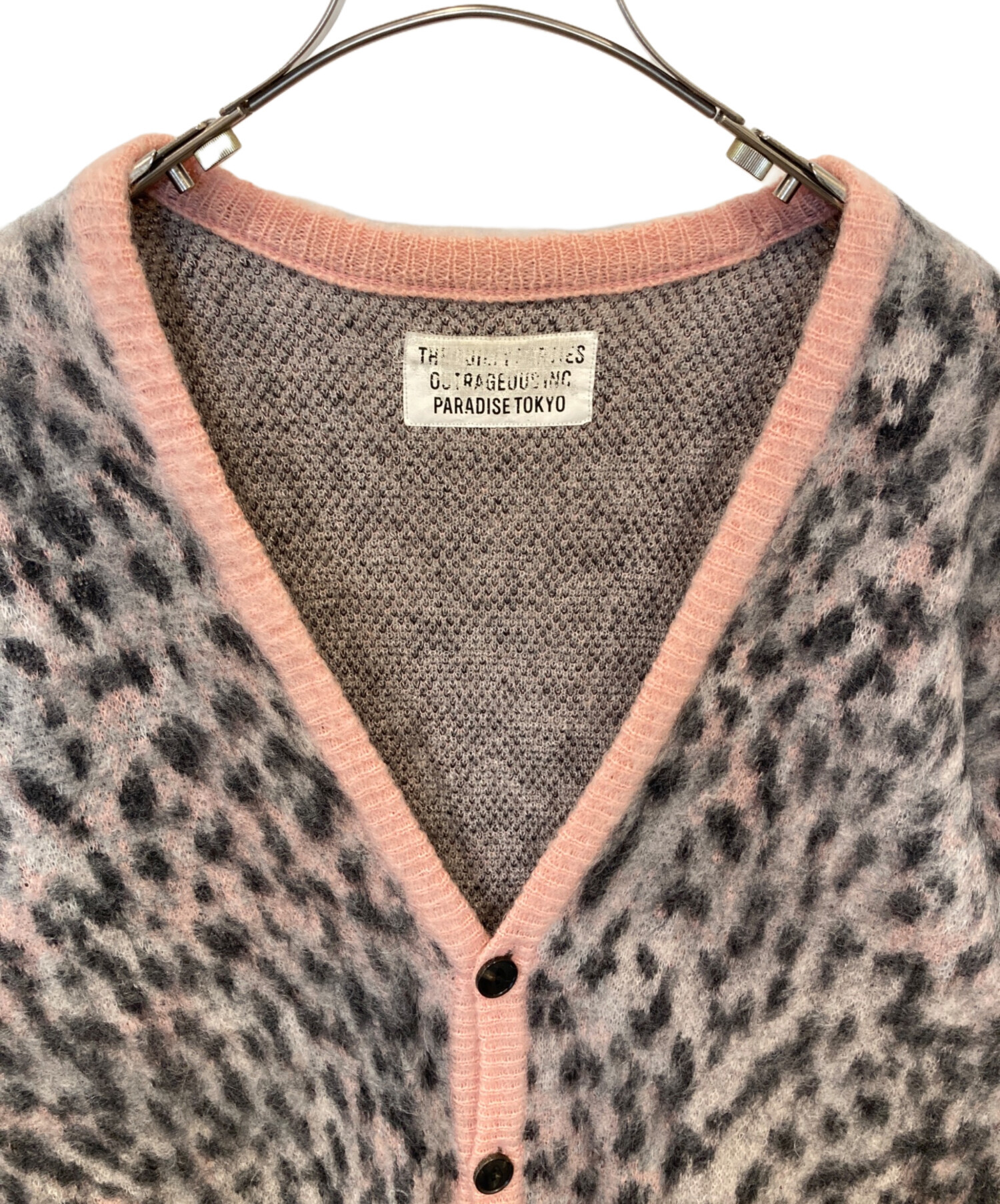 中古・古着通販】WACKO MARIA (ワコマリア) LEOPARD MOHAIR KNIT