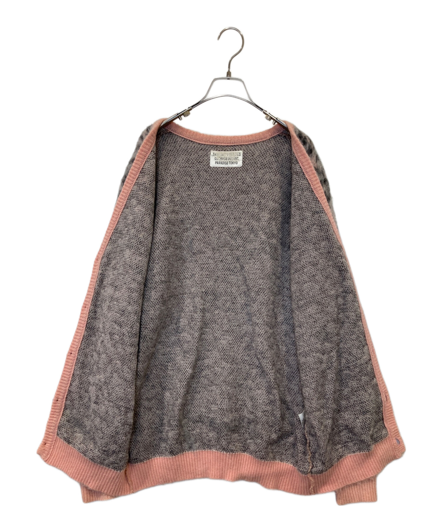 中古・古着通販】WACKO MARIA (ワコマリア) LEOPARD MOHAIR KNIT