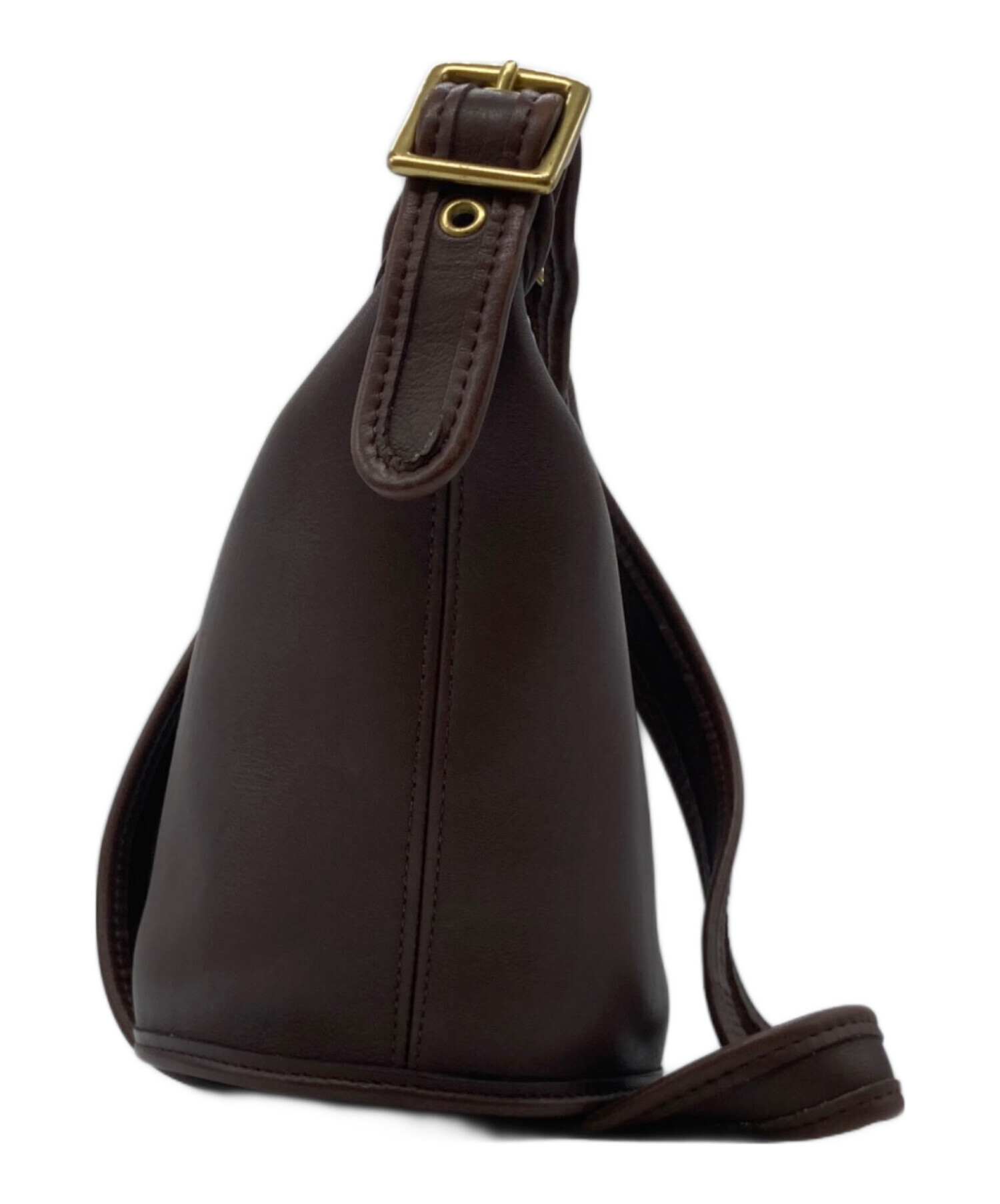 中古・古着通販】COACH (コーチ) バケツ型レザーショルダーバッグ B7D