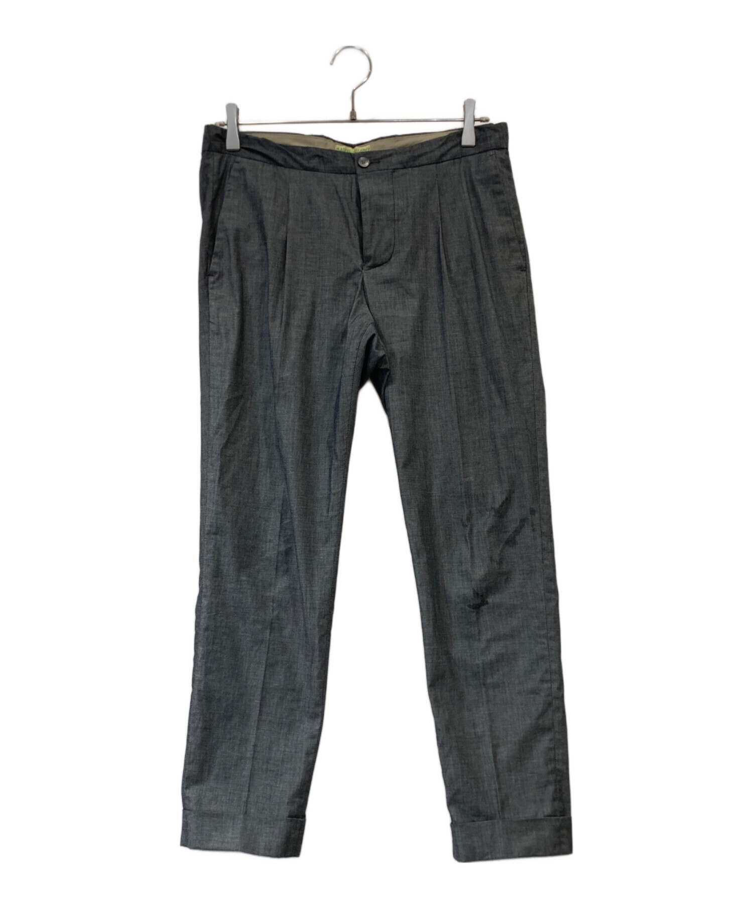 MARCEL LASSANCEマルセルラサンスヘリンボーンスーツグレー52 中古・古着通販】MARCEL RASSANCE (マルセル・ラサンス) セットアップ